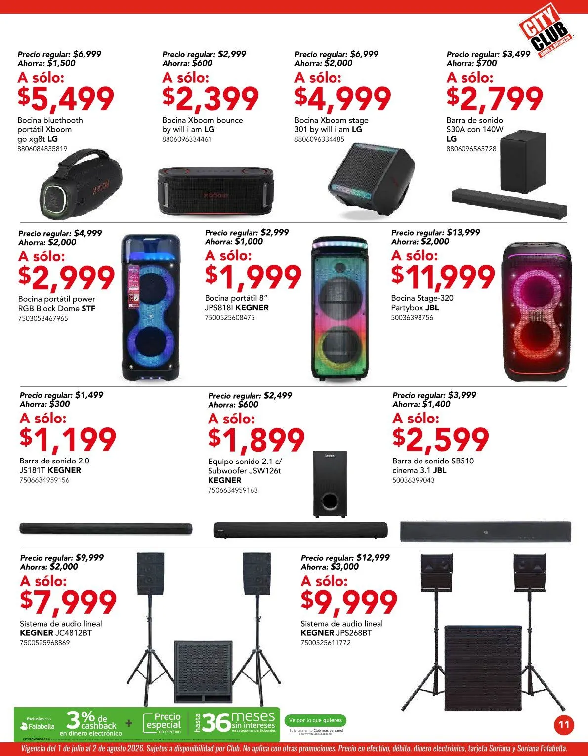 Catálogo de City Club Ofertas 1 de julio al 31 de julio 2026 - Pagina 11