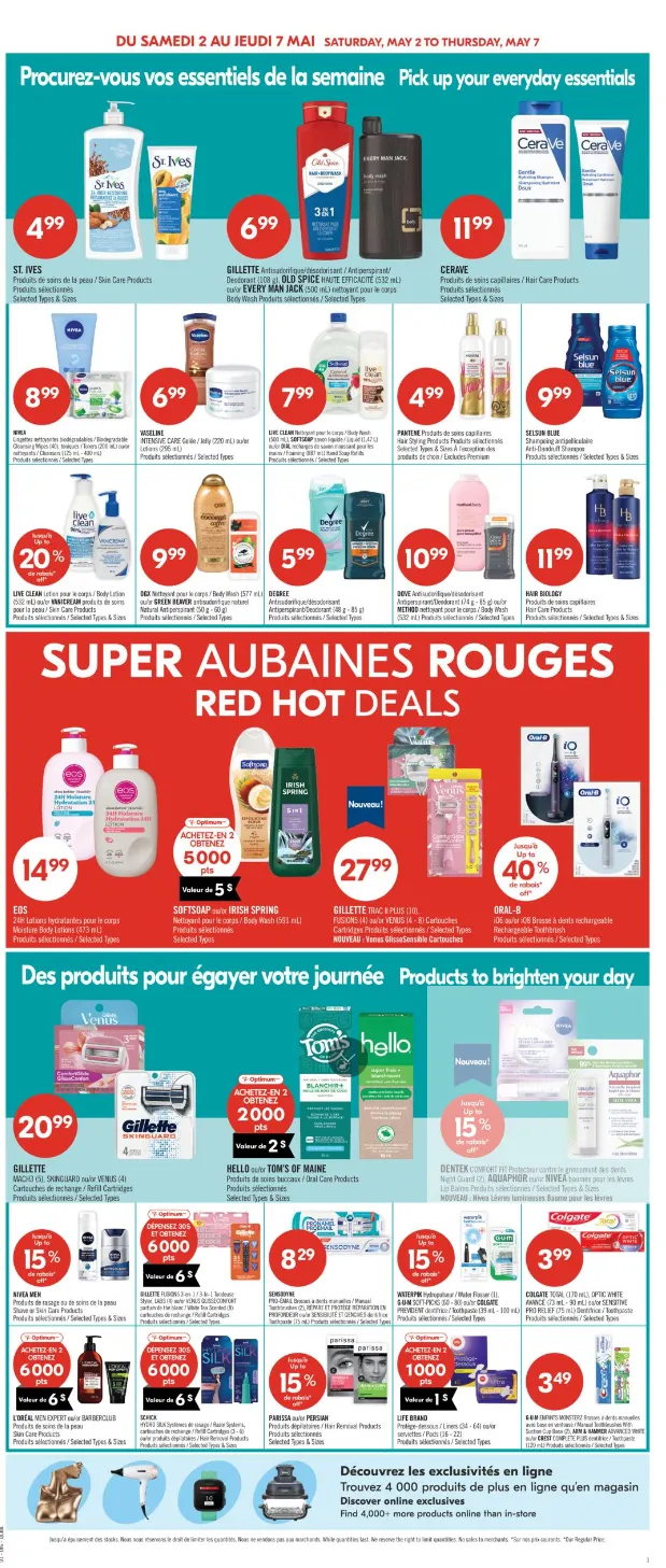 Pharmaprix Sales from May 2 to May 7 2026 - flyer page 11