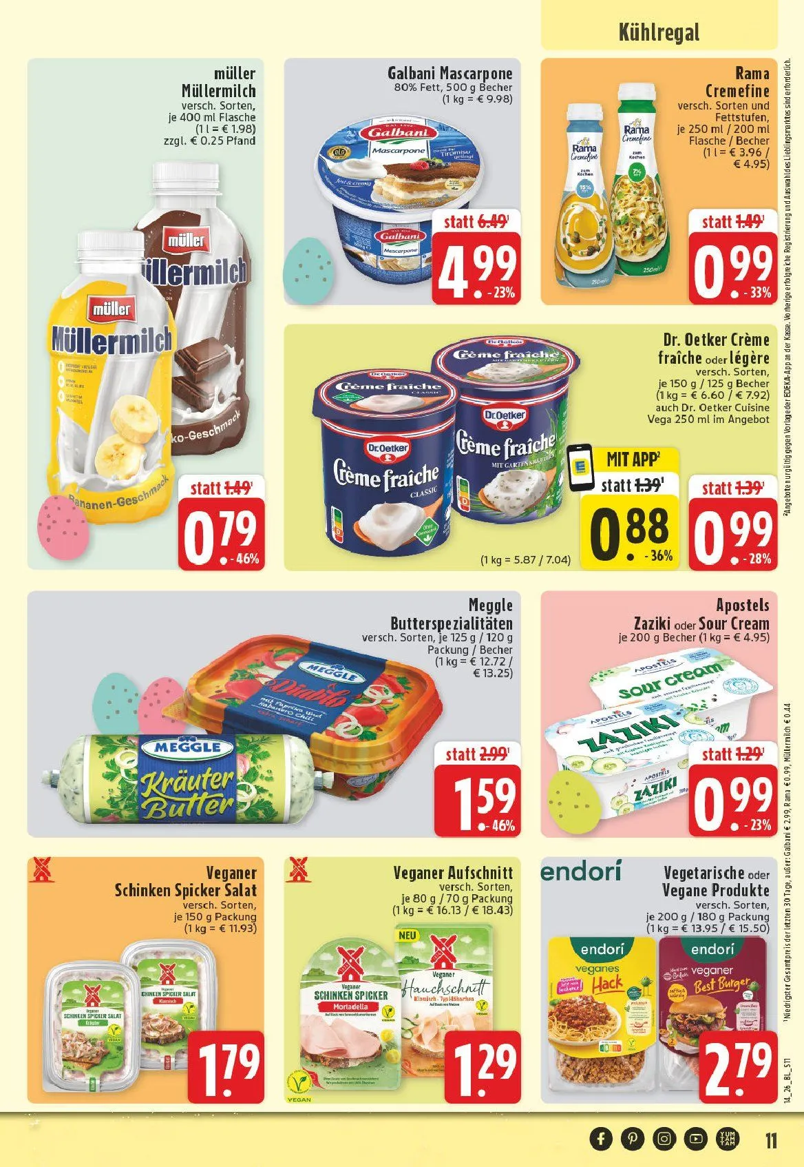Edeka Angebote von 30. März bis 4. April 2026 - Prospekt seite 11