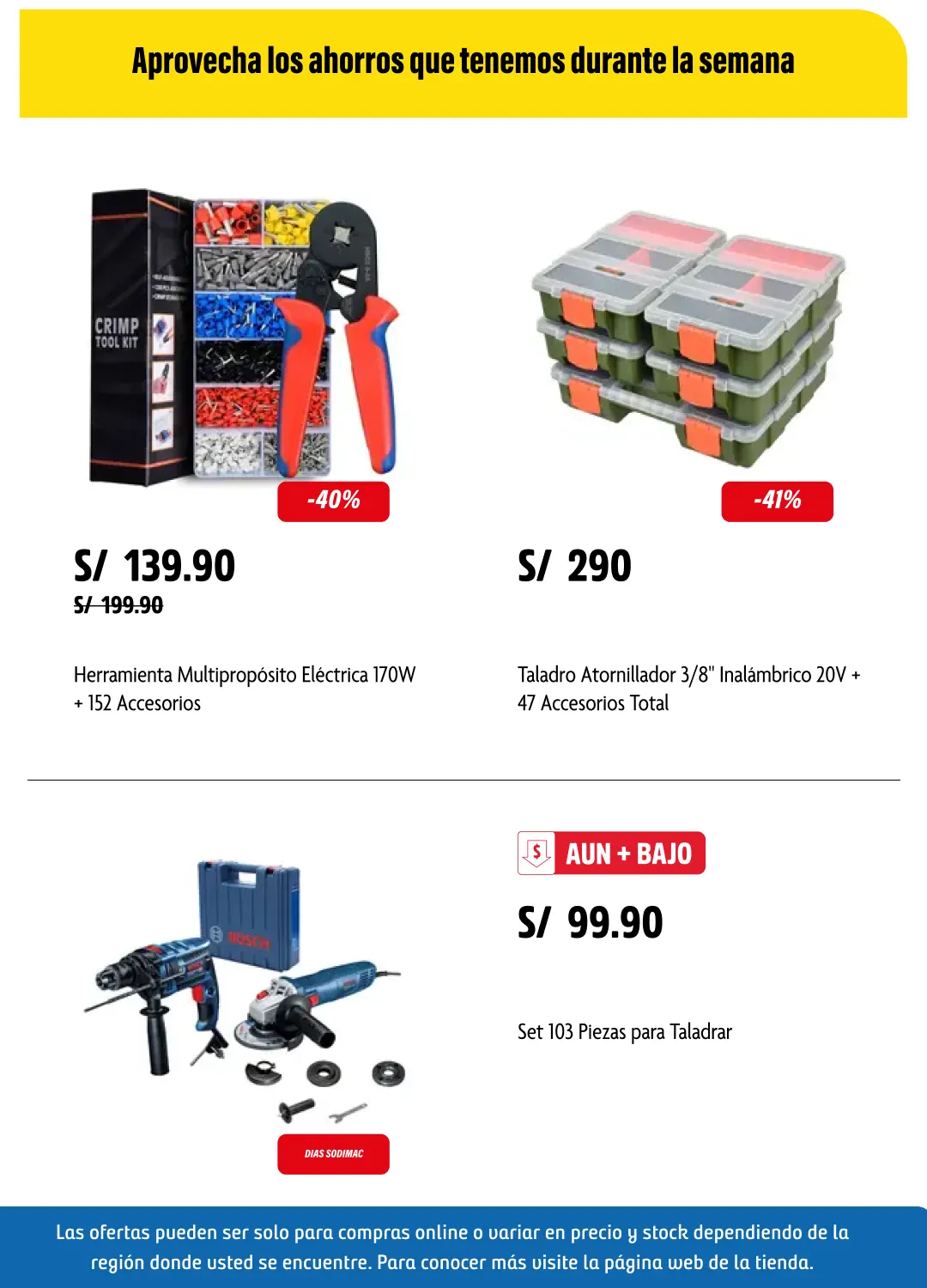 Catalogo de Ofertas Sodimac 25 de marzo al 10 de abril 2026 - Pag 11