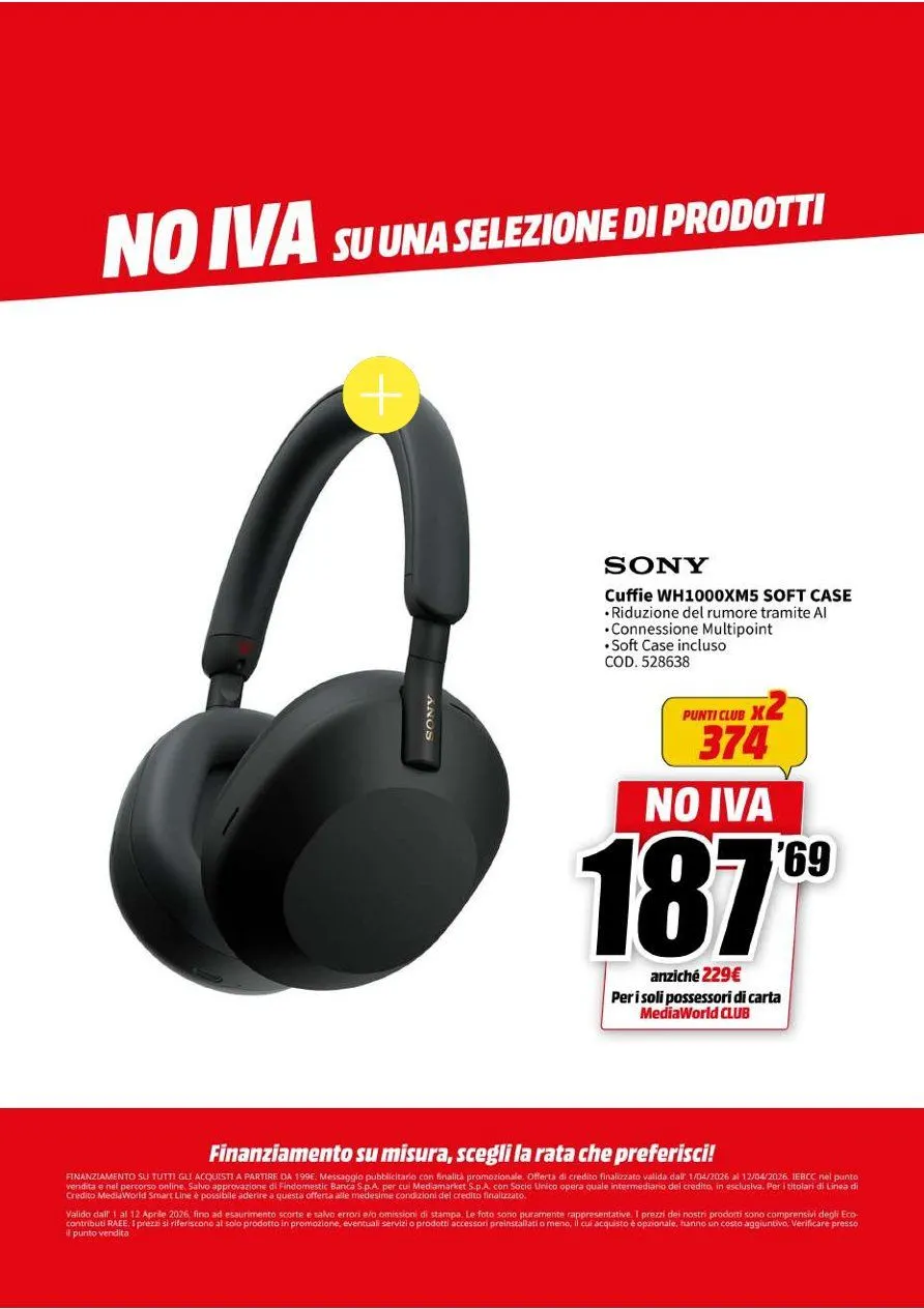 Volantini MEDIAWORLD da 1 aprile a 12 aprile di 2026 - Pagina del volantino 11