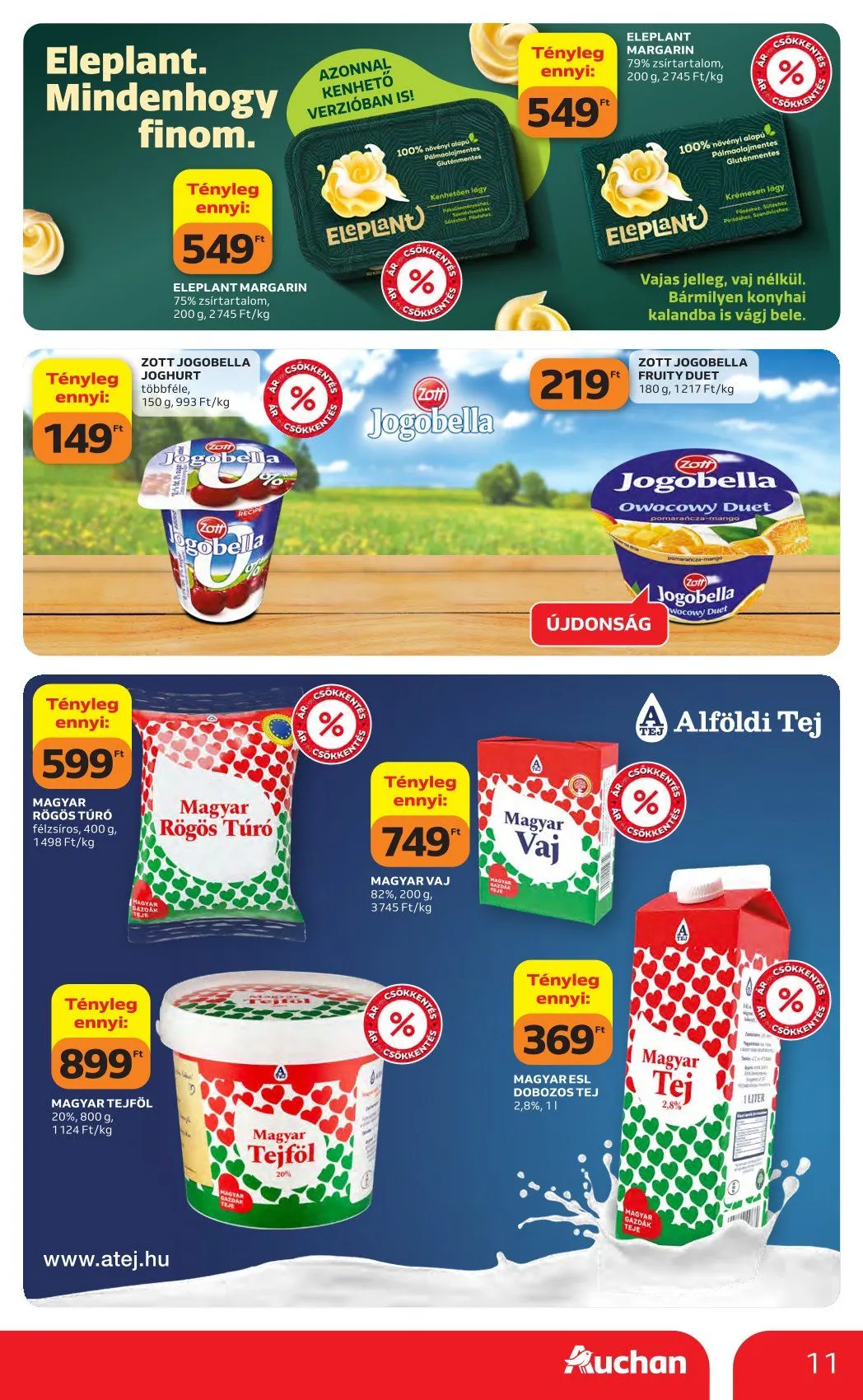 Katalógus  Auchan április 23.-tól április 29.-ig 2026. - Oldal 11