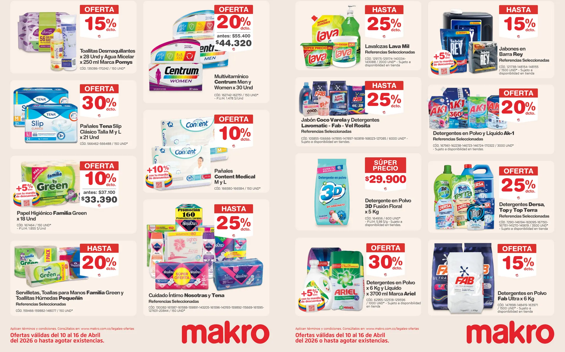 Catalogo de Makro Ofertas 10 de abril al 16 de abril 2026 - Pag 11