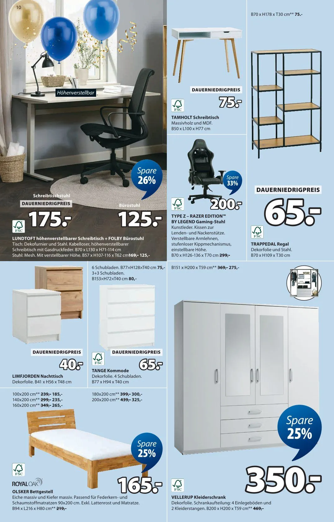 JYSK Prospekte von 19. September bis 18. Oktober 2025 - Prospekt seite 10