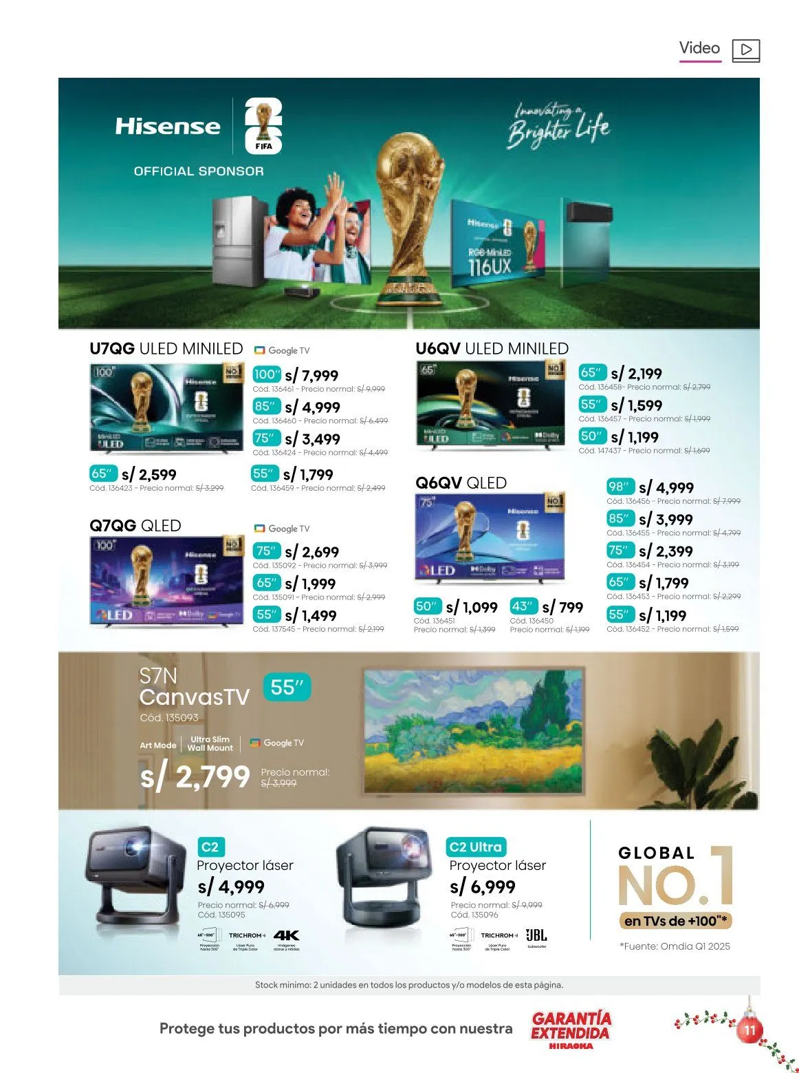 Catalogo de Hiraoka Ofertas 9 de diciembre al 31 de diciembre 2025 - Pag 11