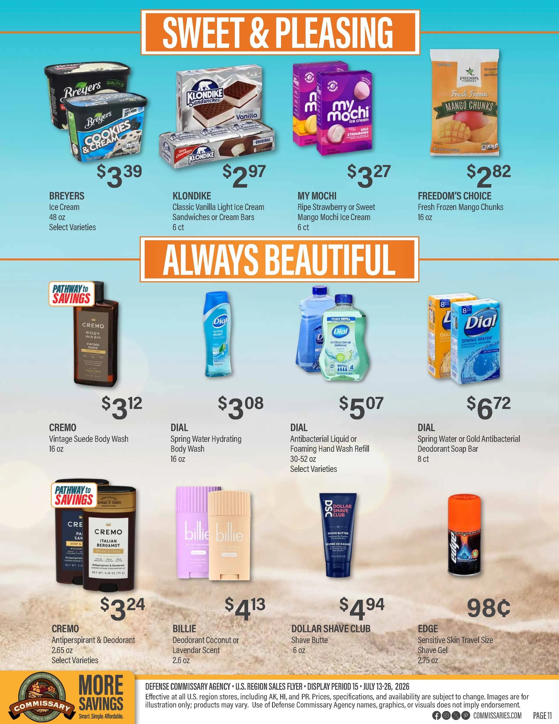 Weekly ad Commissary Sales from July 13 to July 26 2026 - Page 11