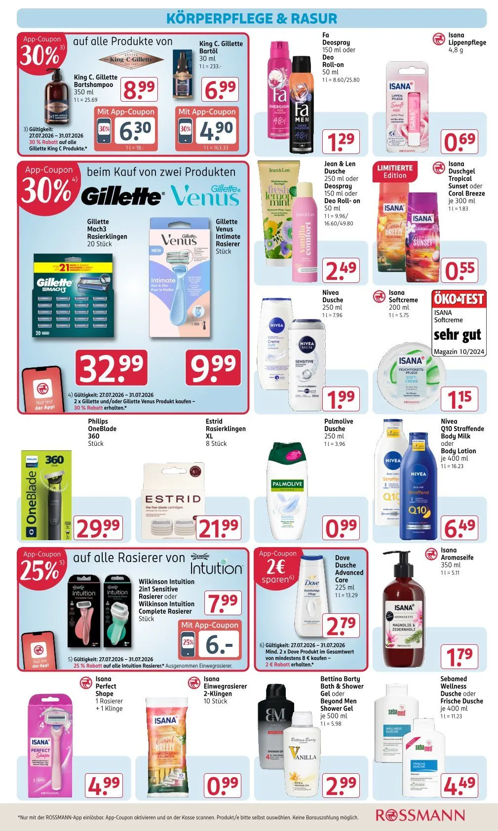 Rossmann Angebote von 27. Juli bis 31. Juli 2026 - Prospekt seite 11