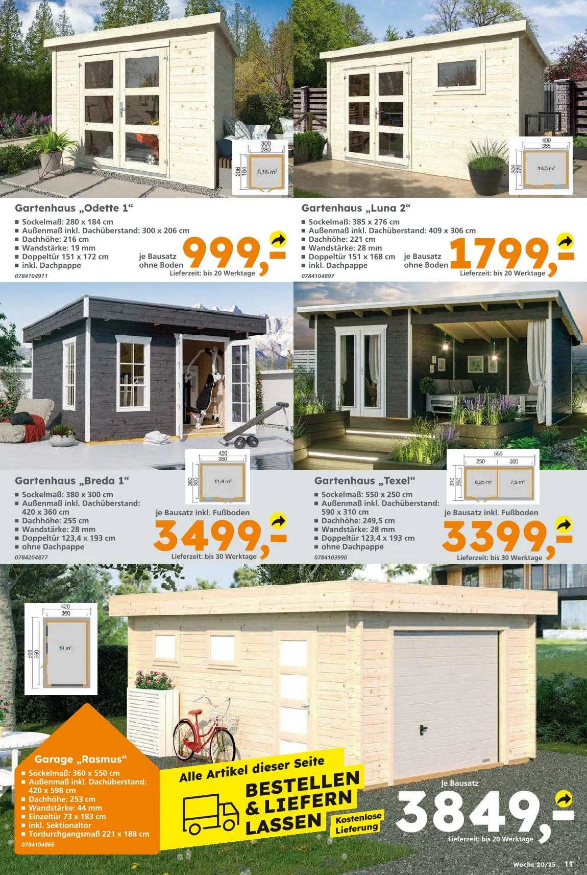 Globus Baumarkt Prospekt von 11. Mai bis 17. Mai 2025 - Prospekt seite 11