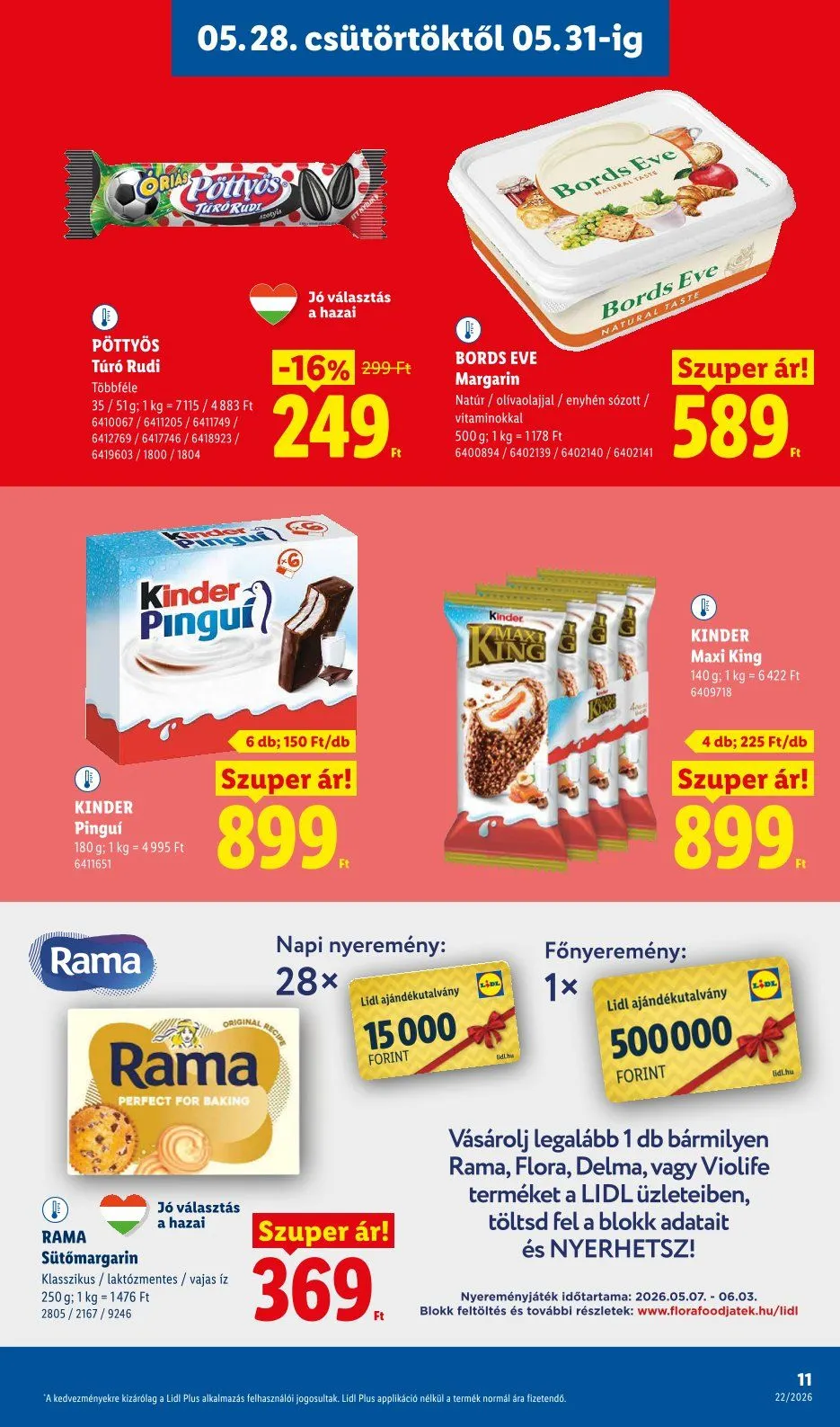 Katalógus  Lidl legfrissebb  május 28.-tól június 3.-ig 2026. - Oldal 11