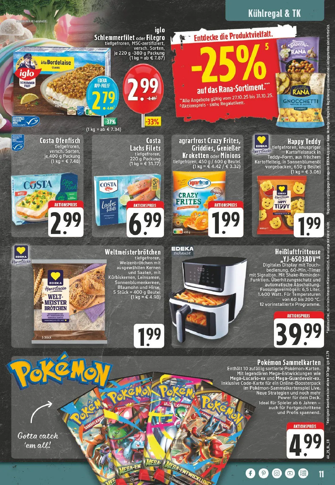 Edeka Prospekte von 25. Oktober bis 1. November 2025 - Prospekt seite 11