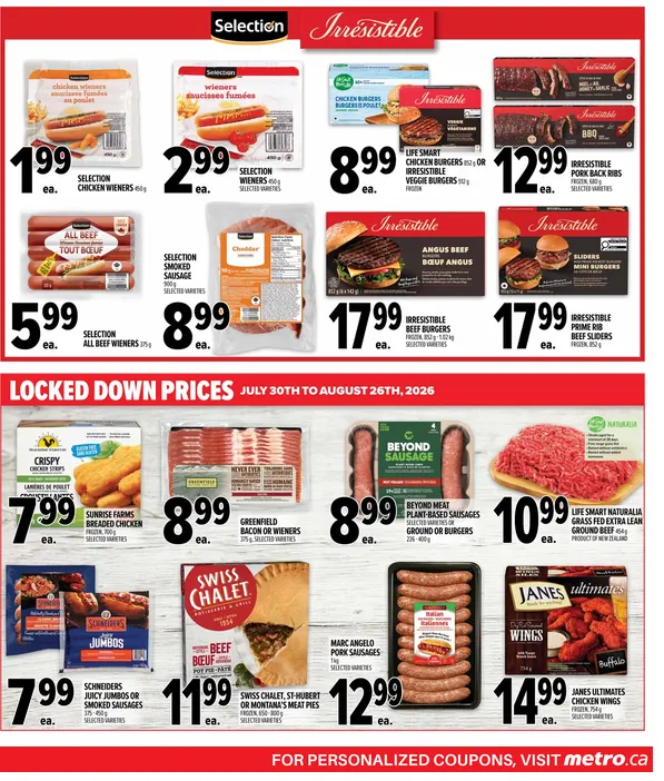 Metro Sales from July 30 to August 6 2026 - flyer page 11