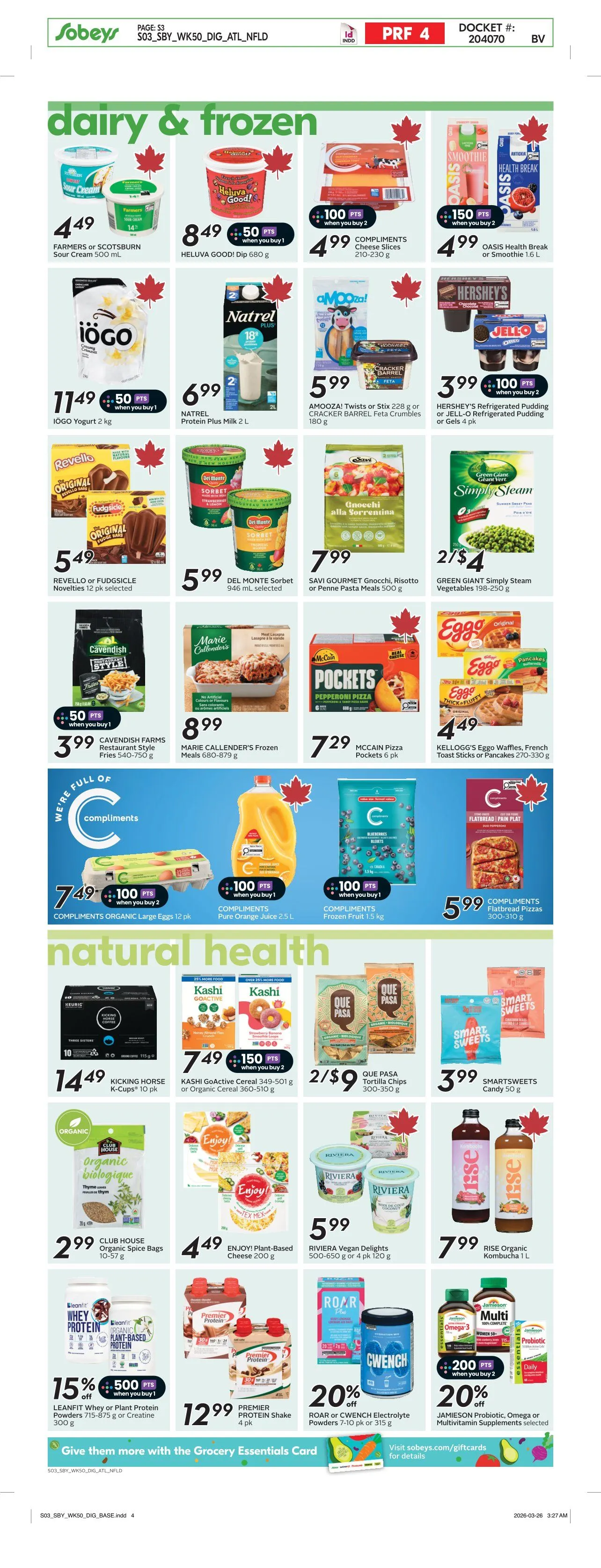 Sobeys Sales from April 9 to April 15 2026 - flyer page 11