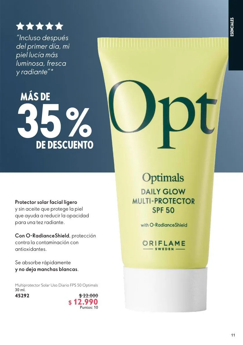 Catálogo de Oriflame Ofertas 20 de junio al 10 de julio 2026 - Página 11