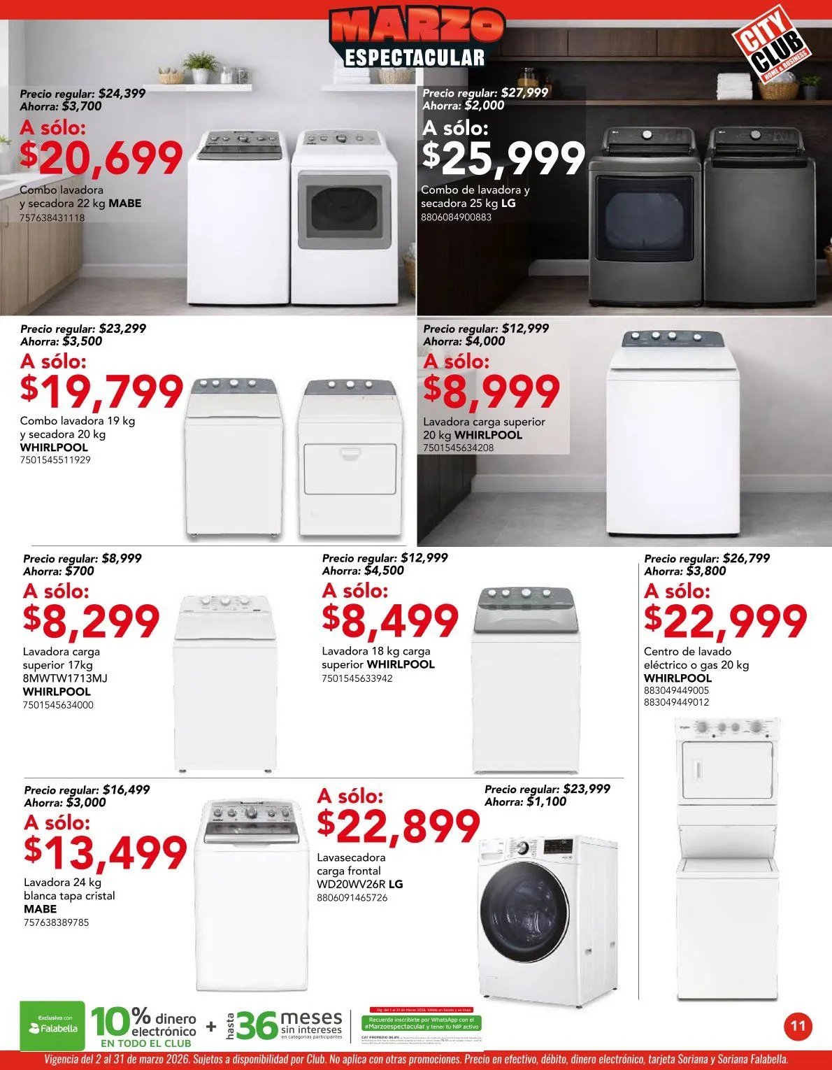 Catálogo de Ofertas City Club 2 de marzo al 31 de marzo 2026 - Pagina 11