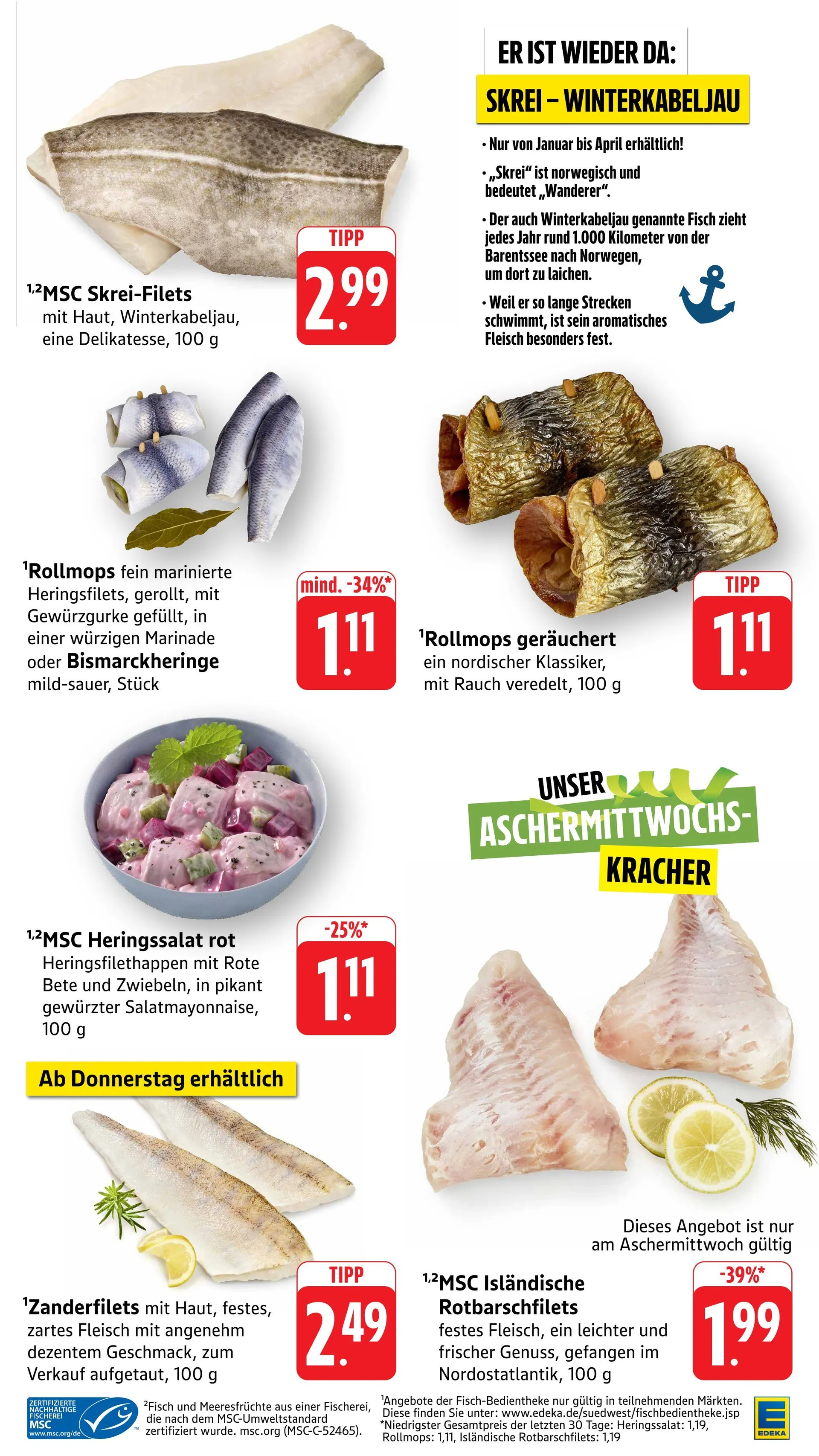 Edeka Angebote von 18. Februar bis 24. Februar 2026 - Prospekt seite 11