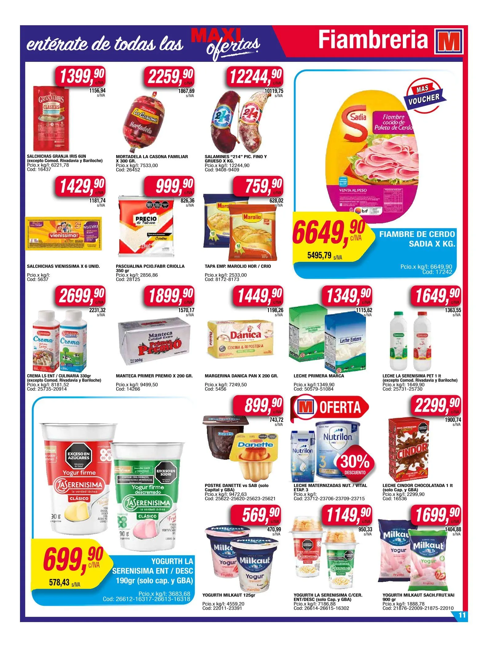 Ofertas de Maxiconsumo Ofertas 30 de octubre al 3 de noviembre 2024 - Página 11 del catálogo