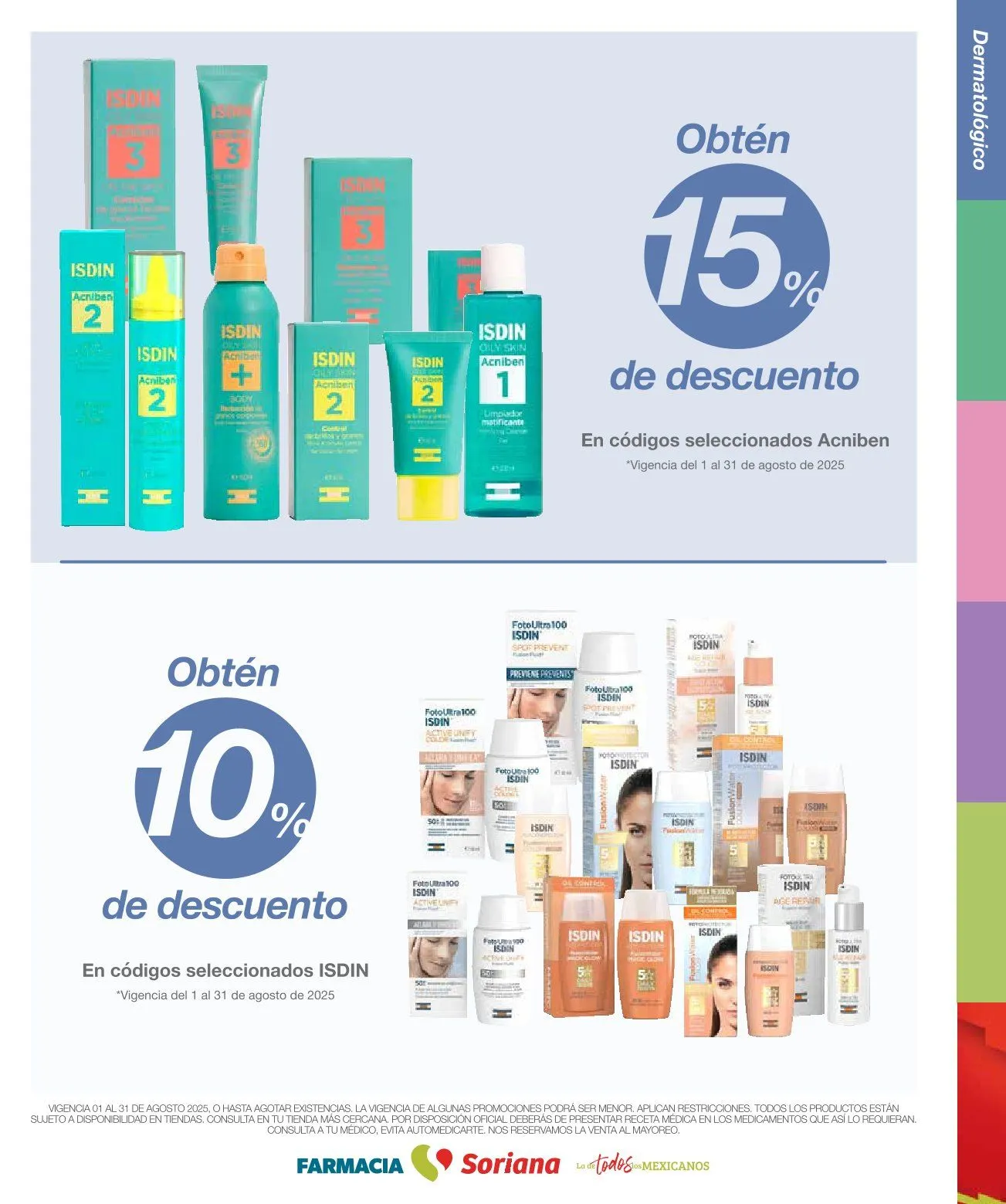 Catálogo de Soriana Ofertas Farmacia del Mes 1 de agosto al 31 de agosto 2025 - Pagina 11