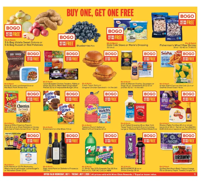 Weekly ad Winn Dixie Sales from July 1 to July 7 2026 - Page 11