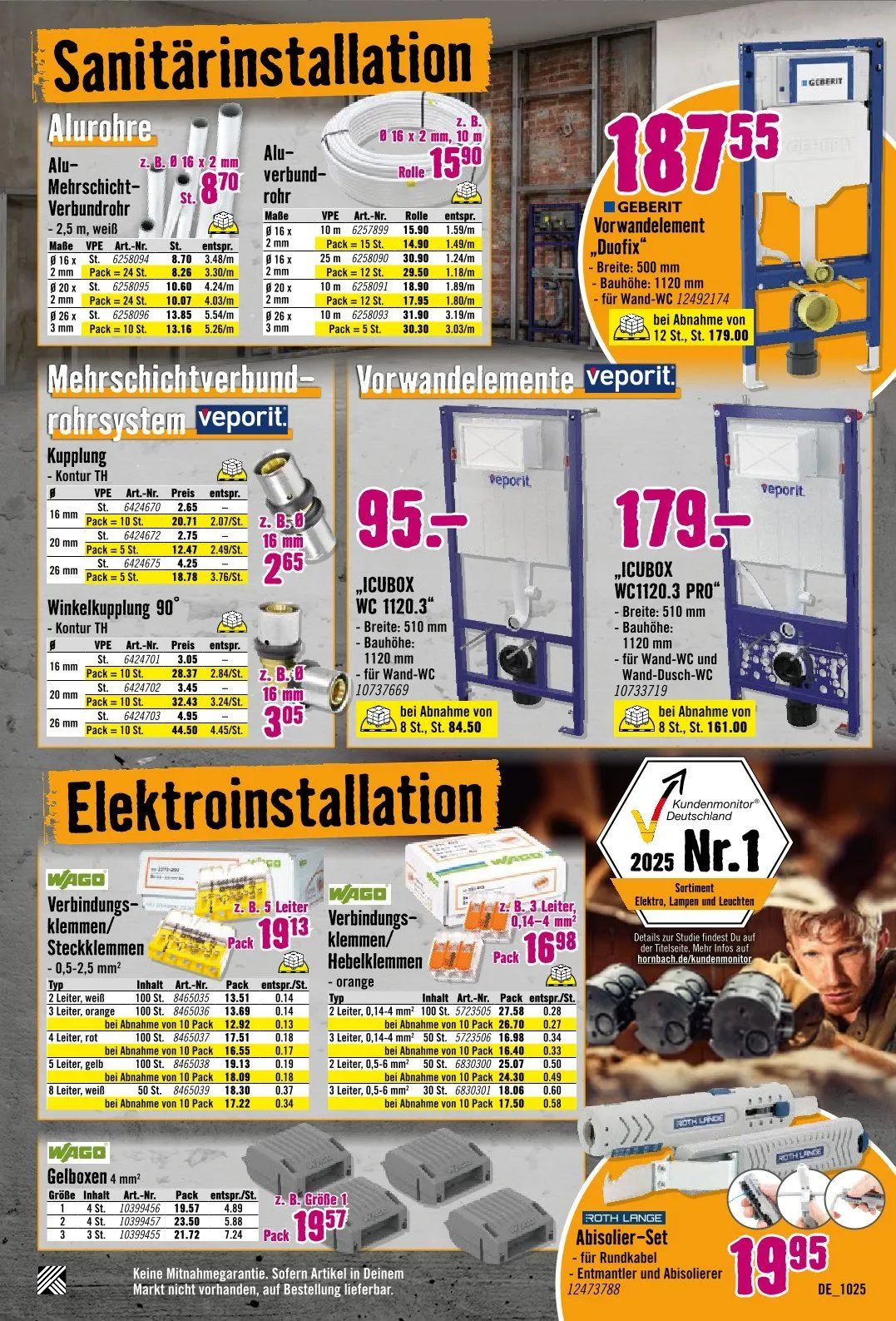Hornbach Angebote von 29. Oktober bis 4. November 2025 - Prospekt seite 11