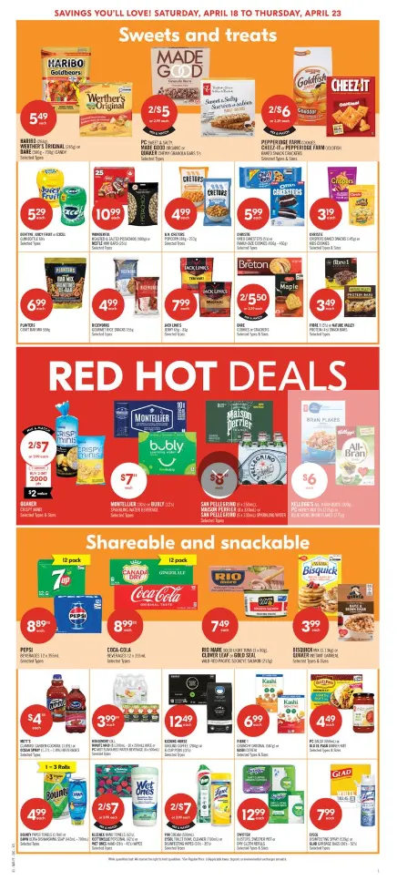 Shoppers Drug Mart Sales from April 18 to April 23 2026 - flyer page 6