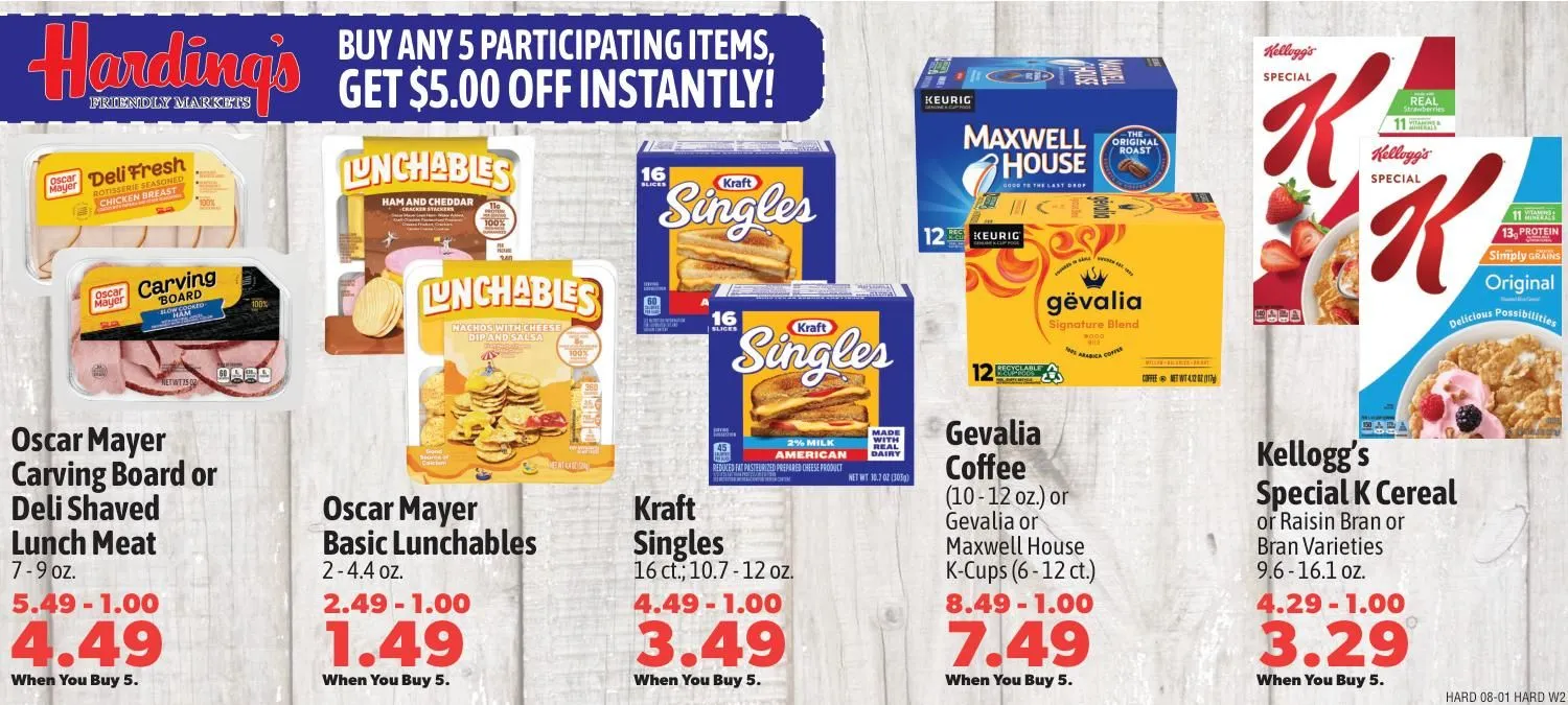 Weekly ad Harding's Markets Sales from August 1 to August 7 2025 - Page 11
