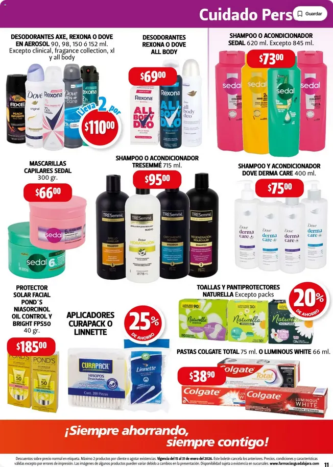 Catálogo de Farmacia Guadalajara catálogo 15 de enero al 31 de enero 2026 - Pagina 11