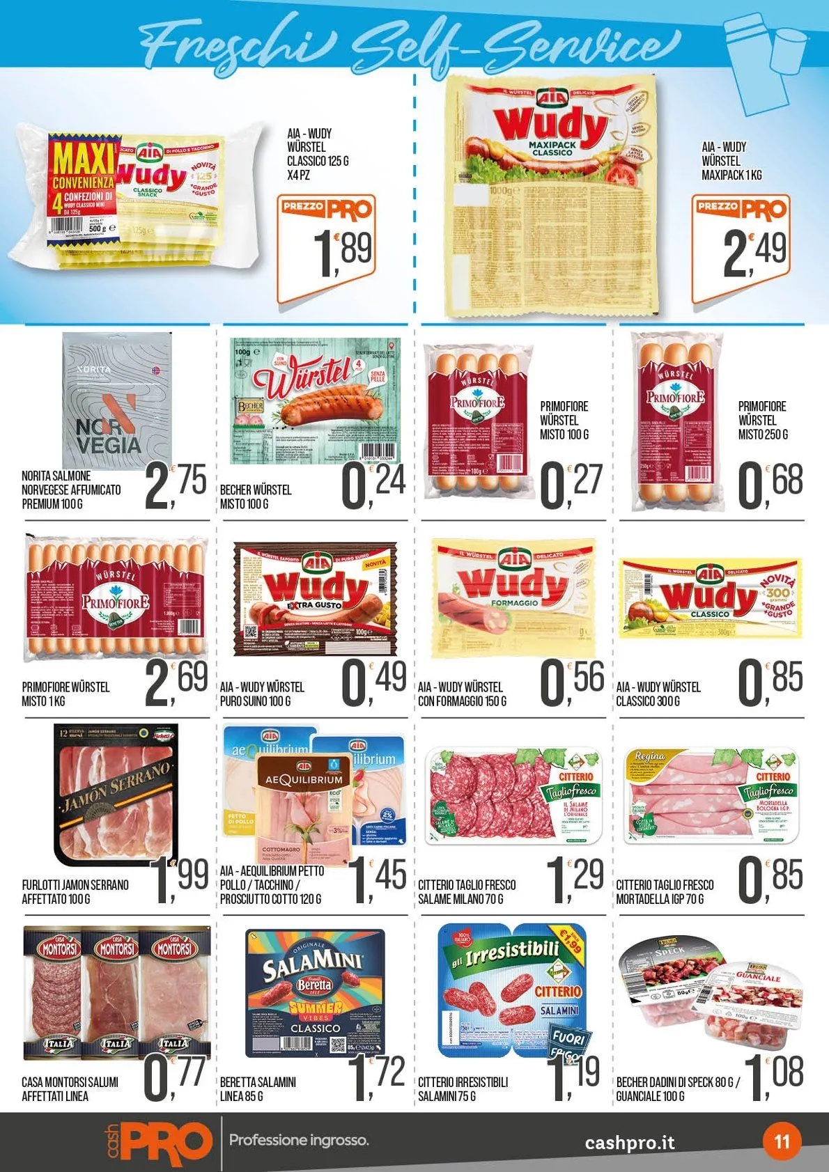 Volantini Cash Pro da 23 febbraio a 8 marzo di 2026 - Pagina del volantino 11