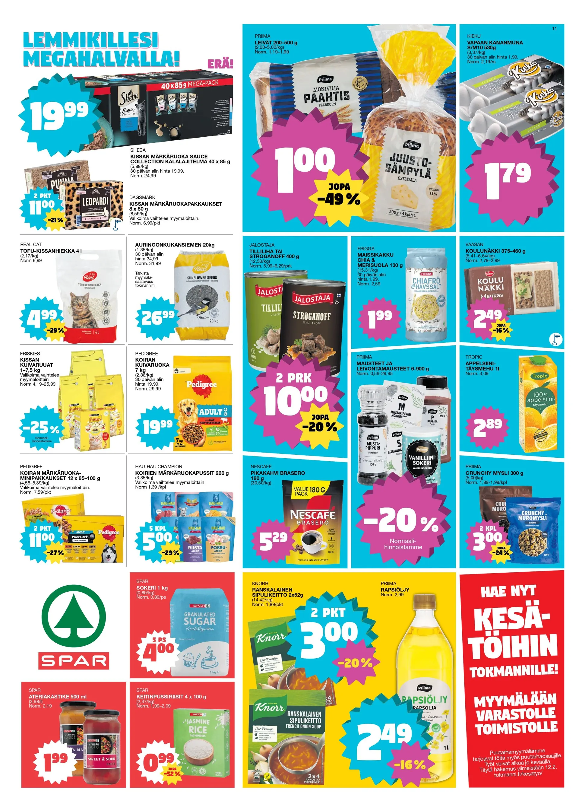 Tokmanni voimassa alkaen 12. tammikuuta - 18. tammikuuta 2026 - Tarjouslehti sivu 11