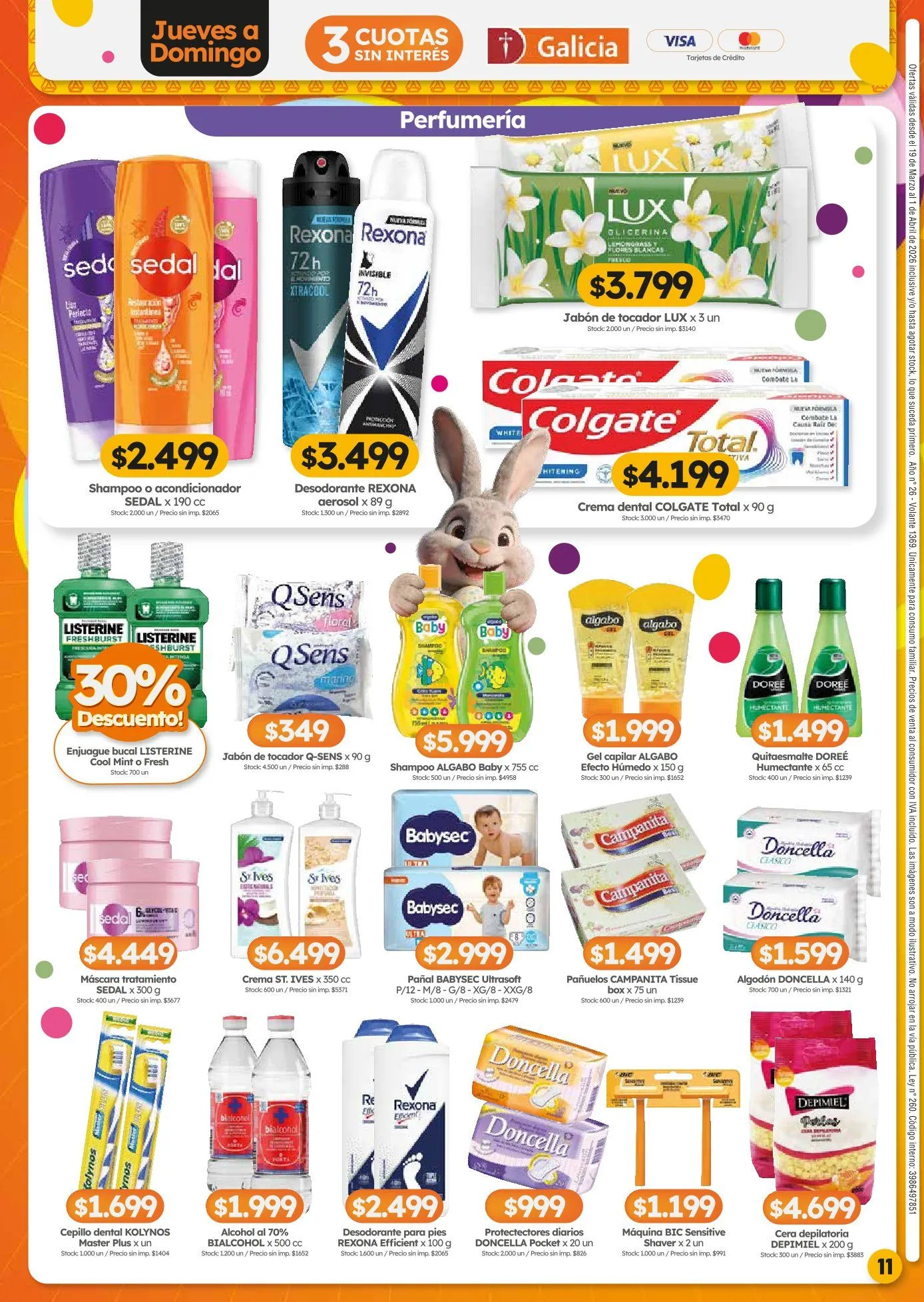 Ofertas de Ofertas Cordiez  19 de marzo al 1 de abril 2026 - Página 11 del catálogo