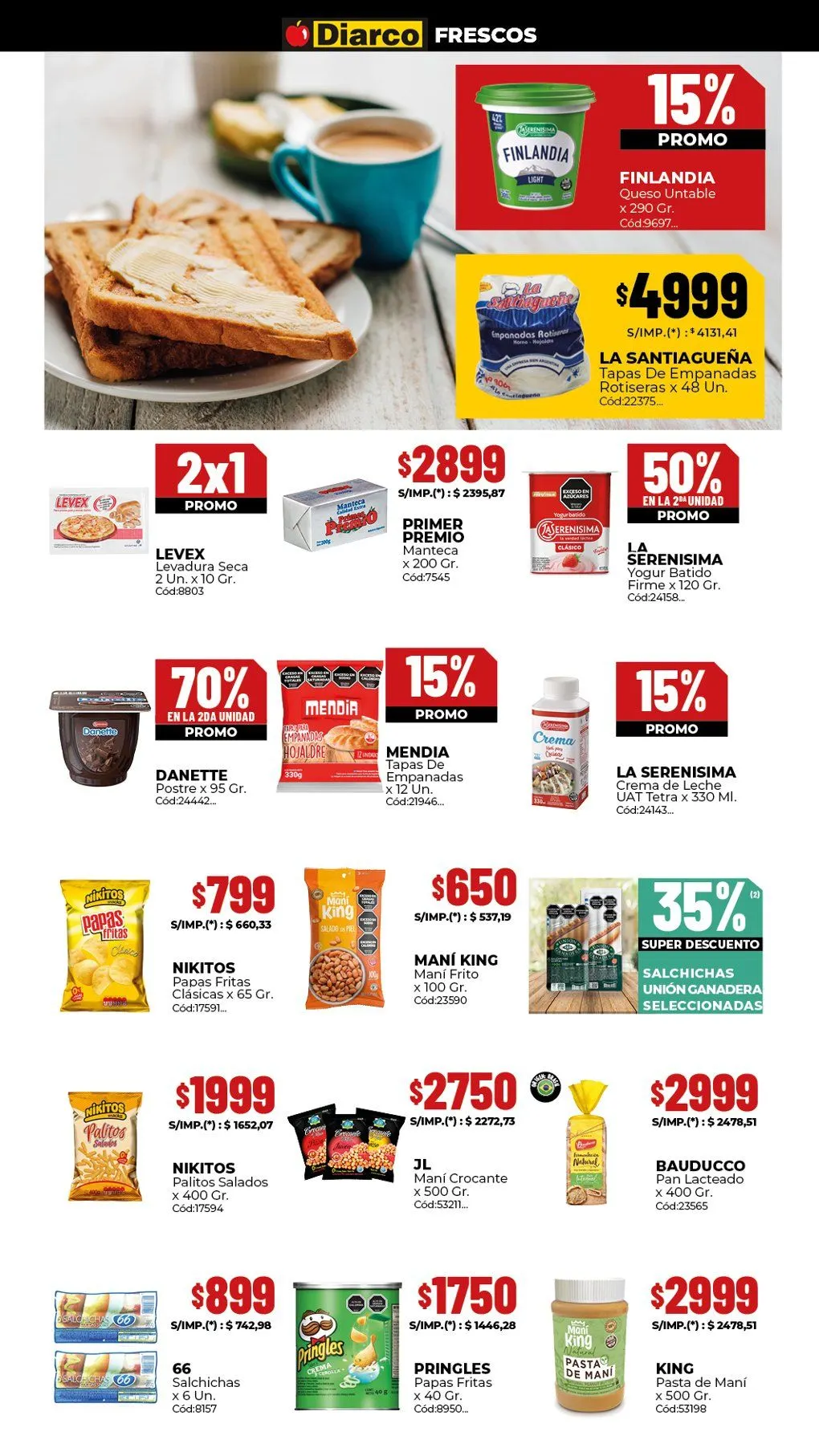 Ofertas de Diarco Ofertas 23 de febrero al 27 de febrero 2026 - Página 11 del catálogo