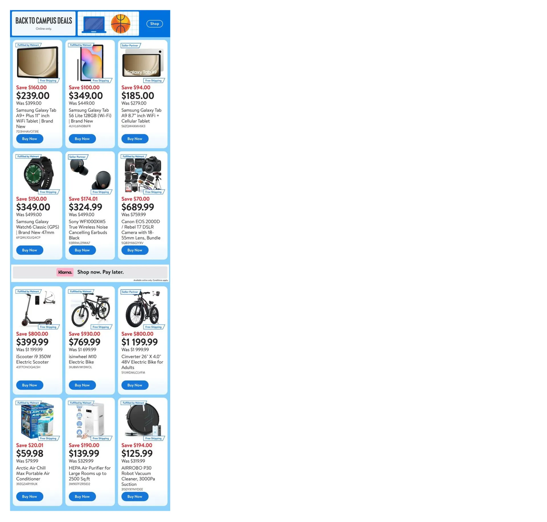 Walmart weekly flyer from August 22 to August 28 2024 - flyer page 10