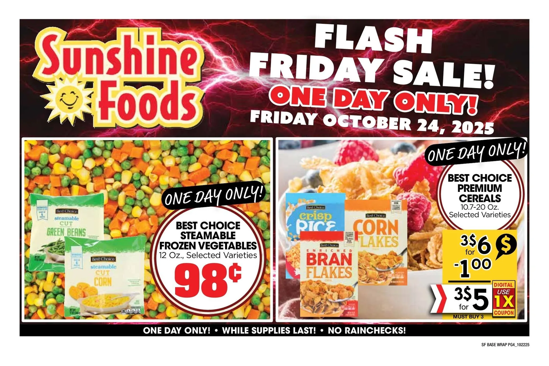 Weekly ad Sunshine Foods Sales from October 22 to October 28 2025 - Page 11