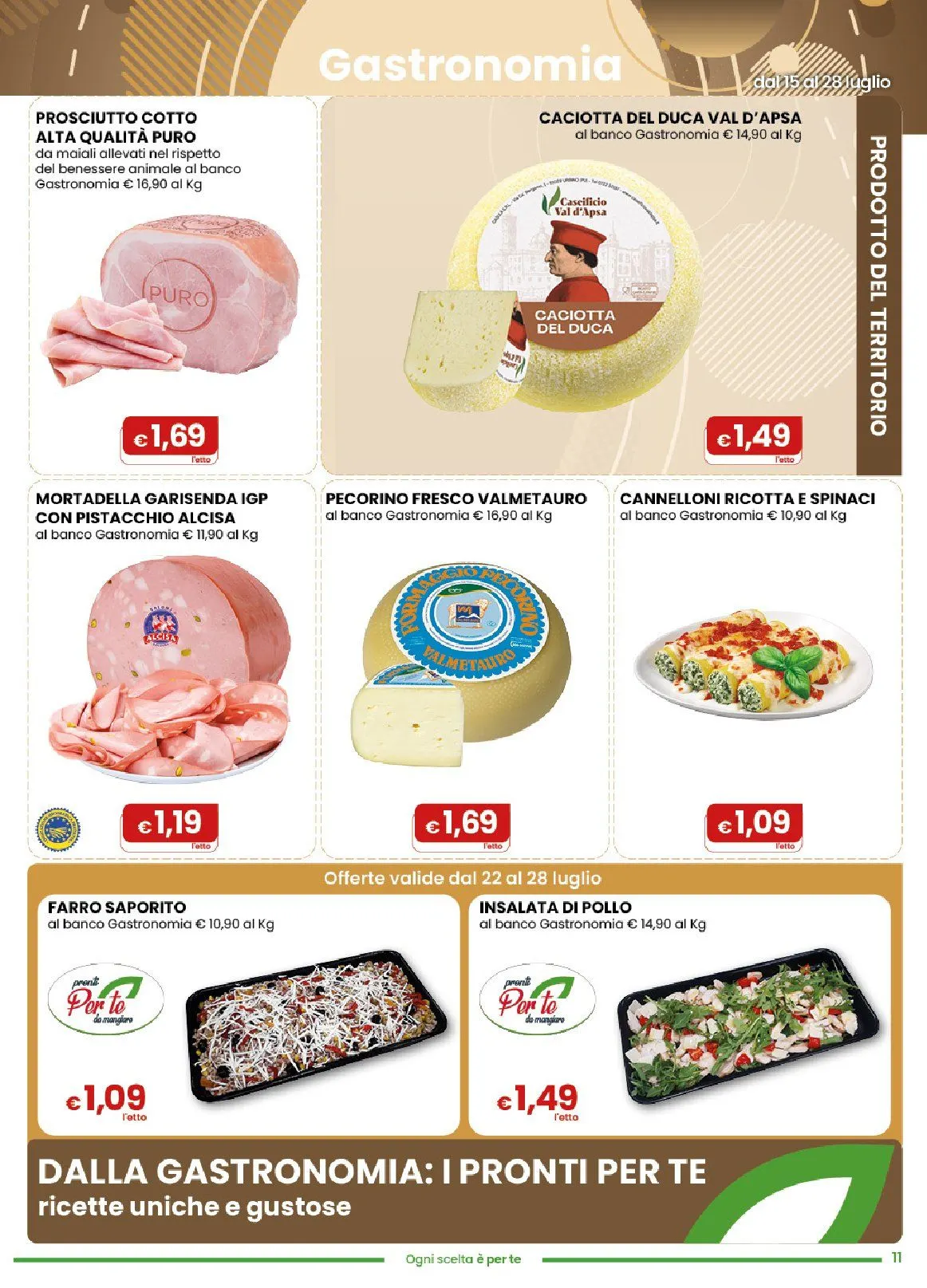 Volantini Gala Supermercati da 15 luglio a 28 luglio di 2026 - Pagina del volantino 11