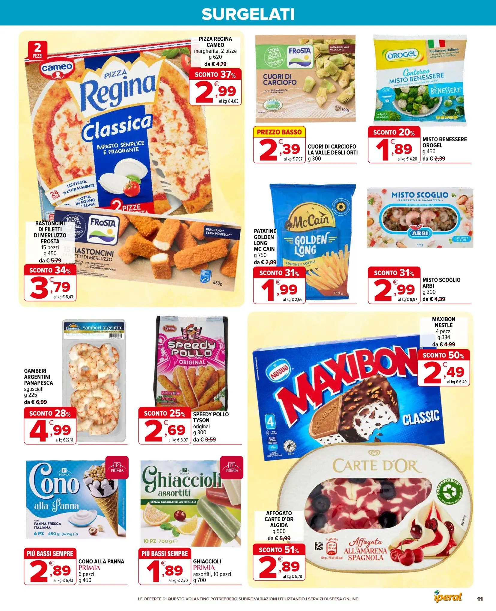 Iperal - Cataloghi settimanali da 30 luglio a 19 agosto di 2025 - Pagina del volantino 11