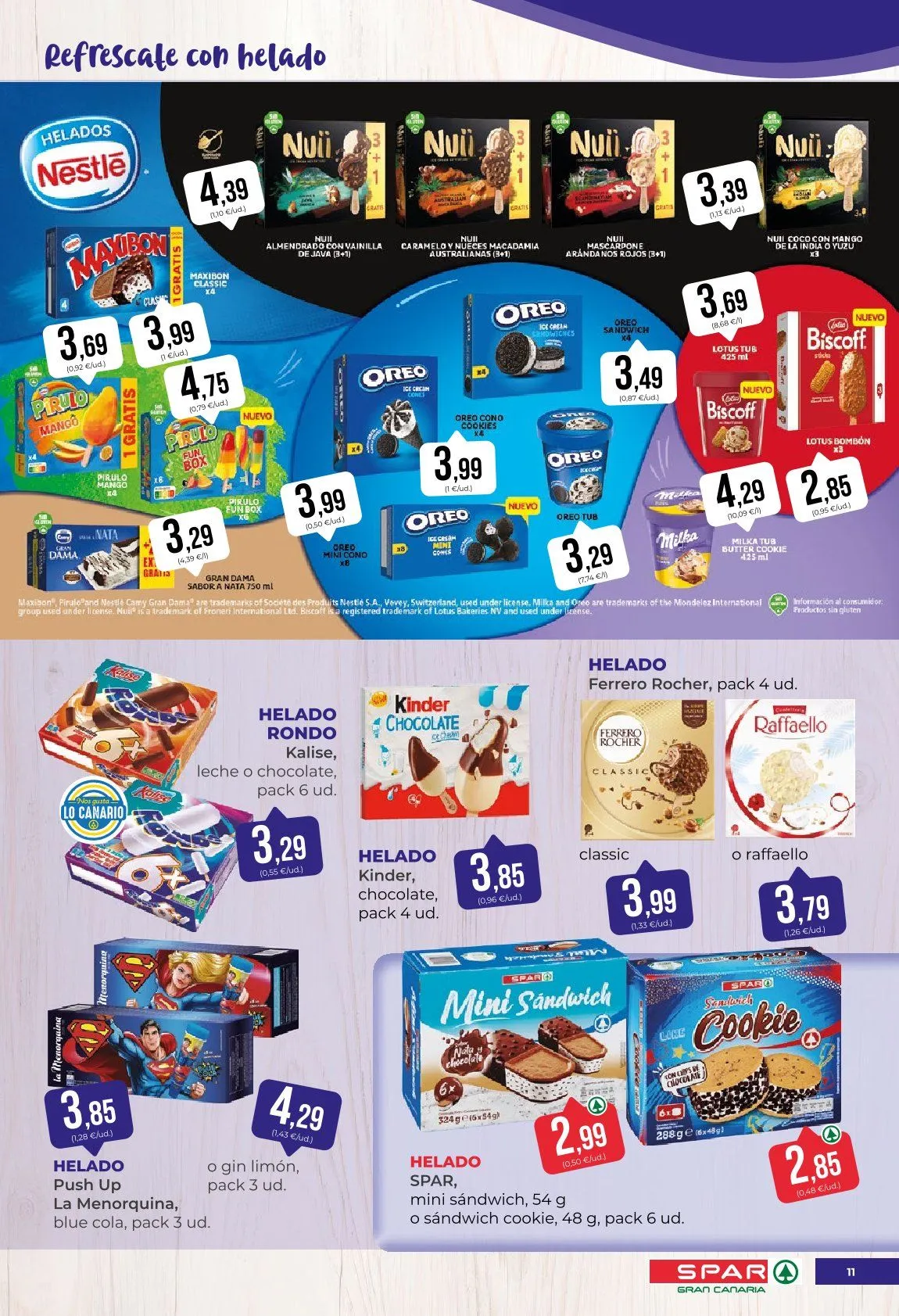 Catálogo de Spar Gran Canarias Ofertas 28 de mayo al 11 de junio 2026 - Página 11