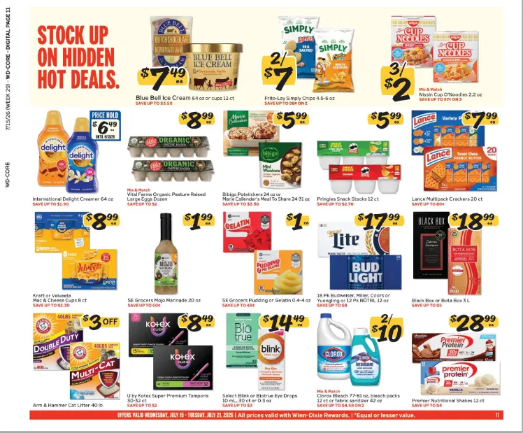 Weekly ad  Winn Dixie Sales from July 15 to July 21 2026 - Page 11