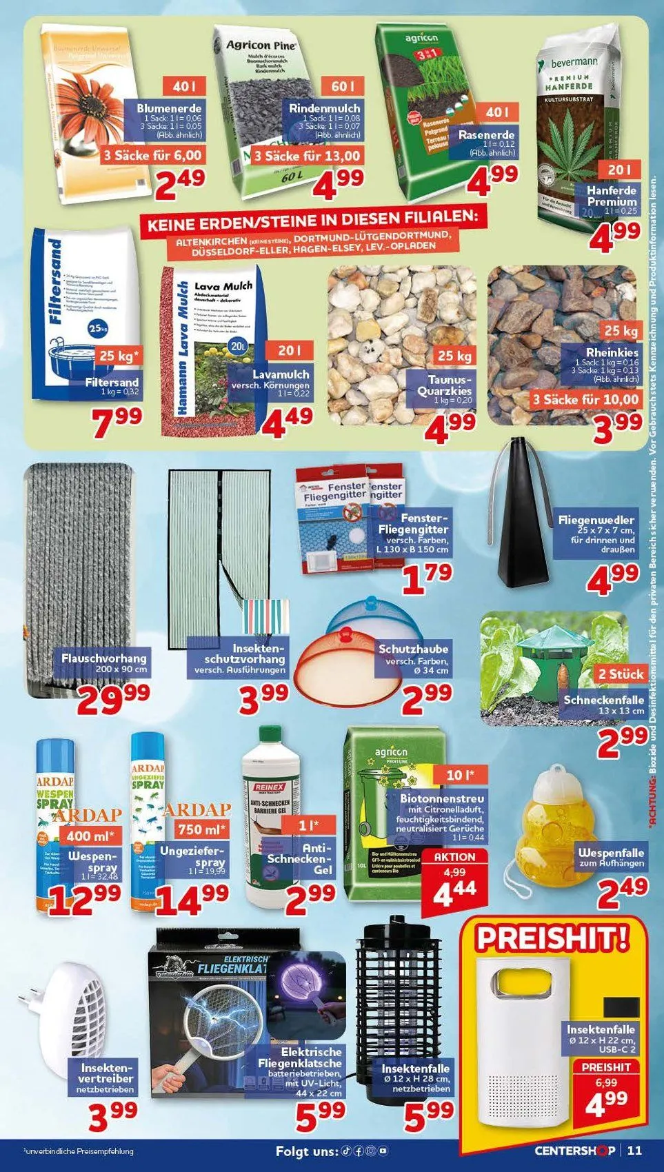 CENTERSHOP Prospekte von 20. Juli bis 25. Juli 2026 - Prospekt seite 11