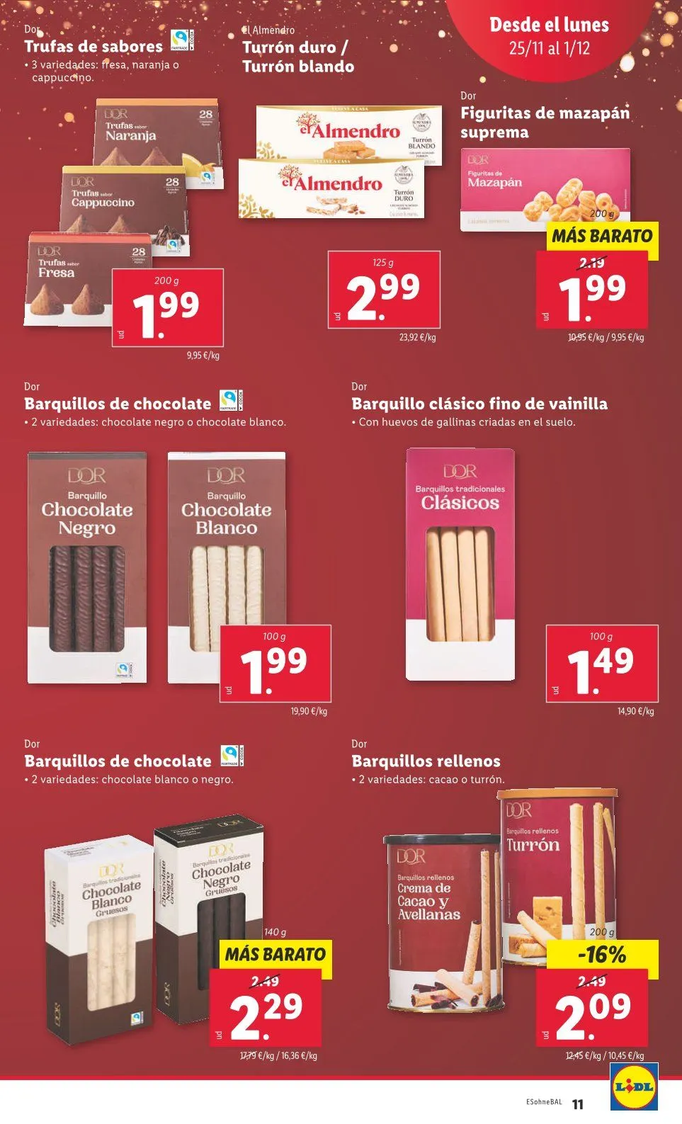 Catálogo de Lidl Ofertas 18 de noviembre al 25 de noviembre 2024 - Página 11