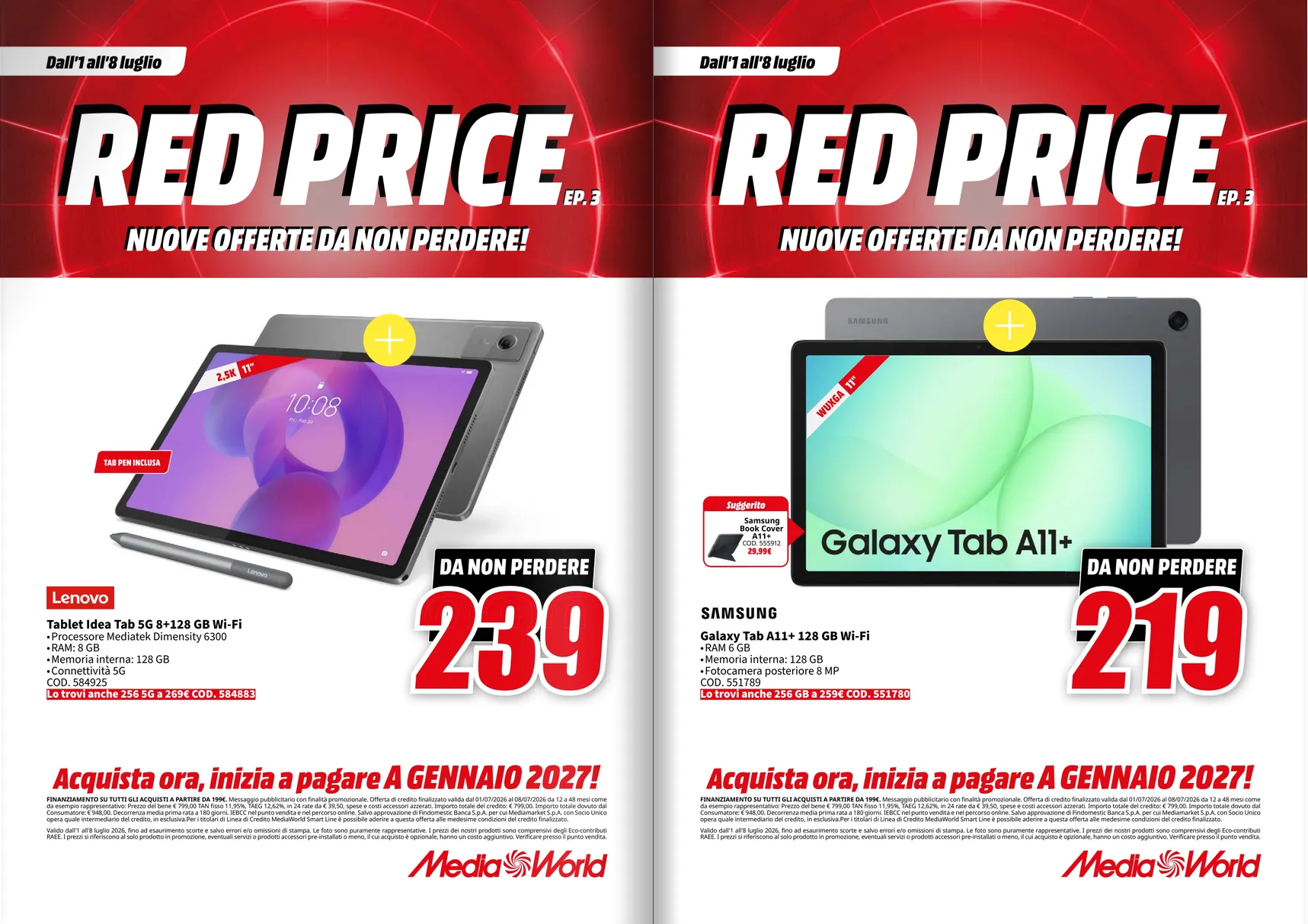 Volantini MEDIAWORLD da 1 luglio a 8 luglio di 2026 - Pagina del volantino 11