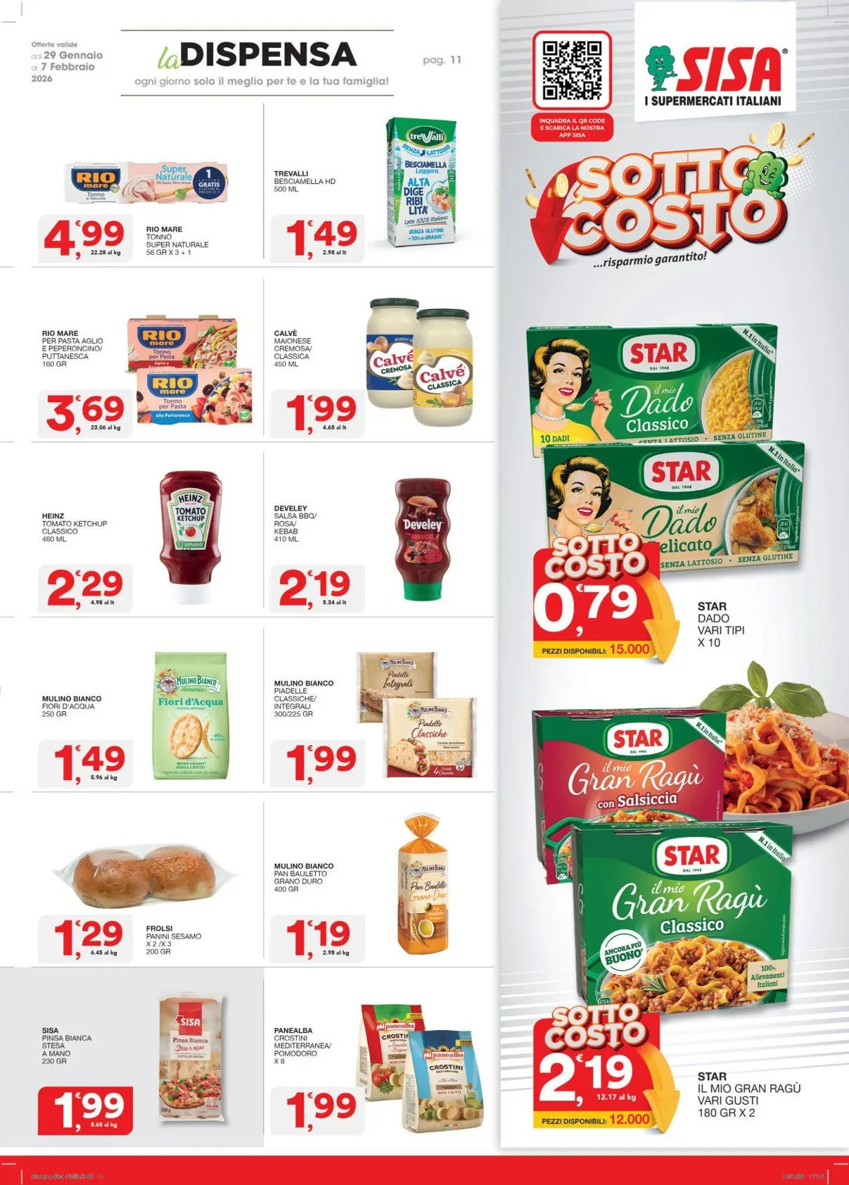 Volantini Sisa da 29 gennaio a 7 febbraio di 2026 - Pagina del volantino 11