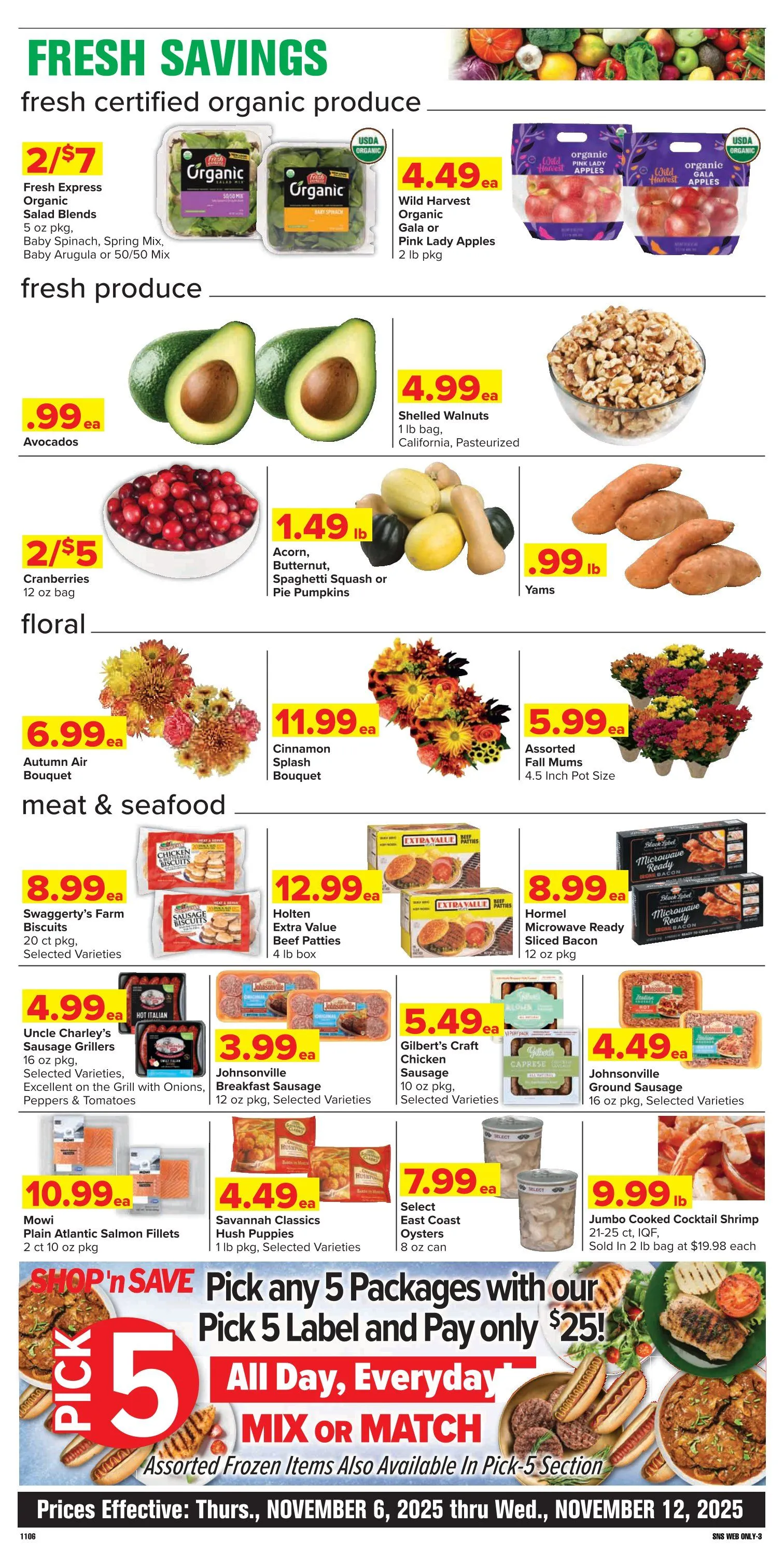 Weekly ad Shop ´n Save Food Sales from November 6 to November 12 2025 - Page 11