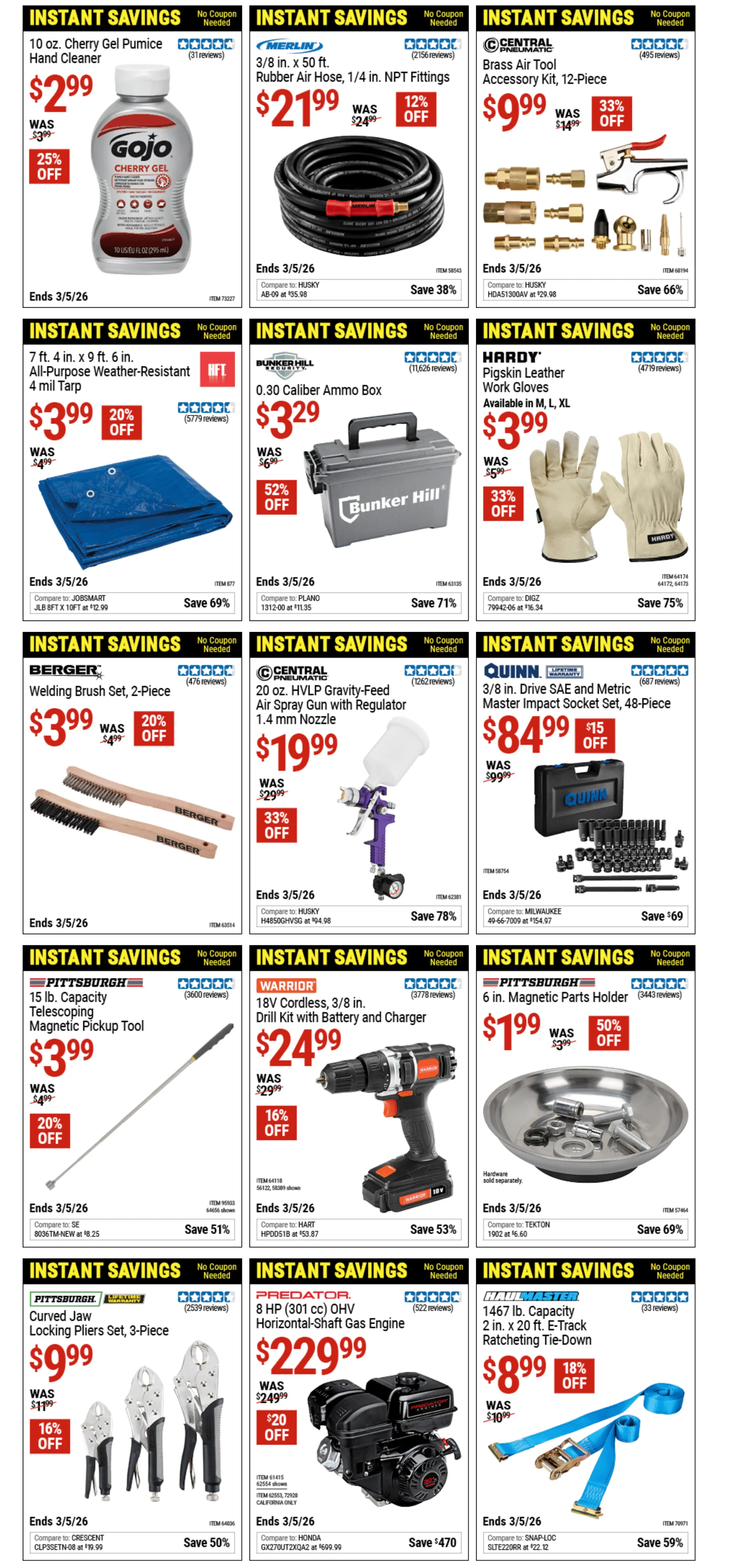 Weekly ad Coupons and Instant Savings from February 19 to March 8 2026 - Page 10