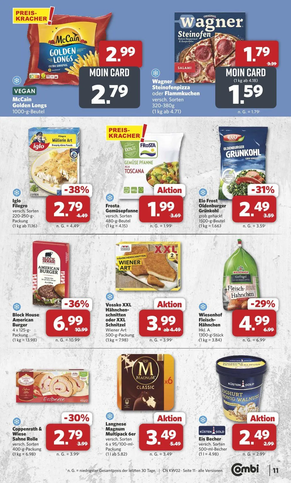 Combi Angebote  von 5. Januar bis 10. Januar 2026 - Prospekt seite 11