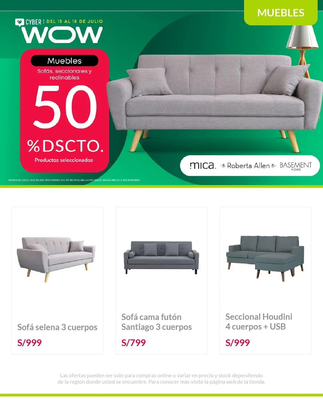 Catalogo de OFERTAS DE CYBER WOW 15 de julio al 18 de julio 2024 - Pag 10