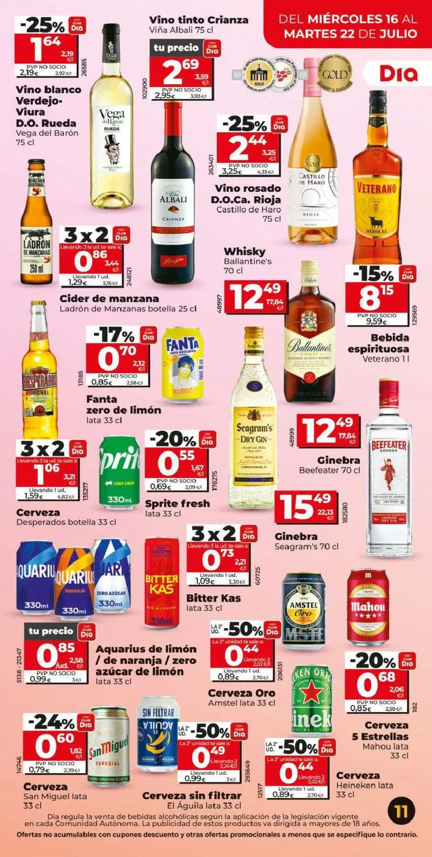 Catálogo de Dia Folletos 16 de julio al 22 de julio 2025 - Página 11