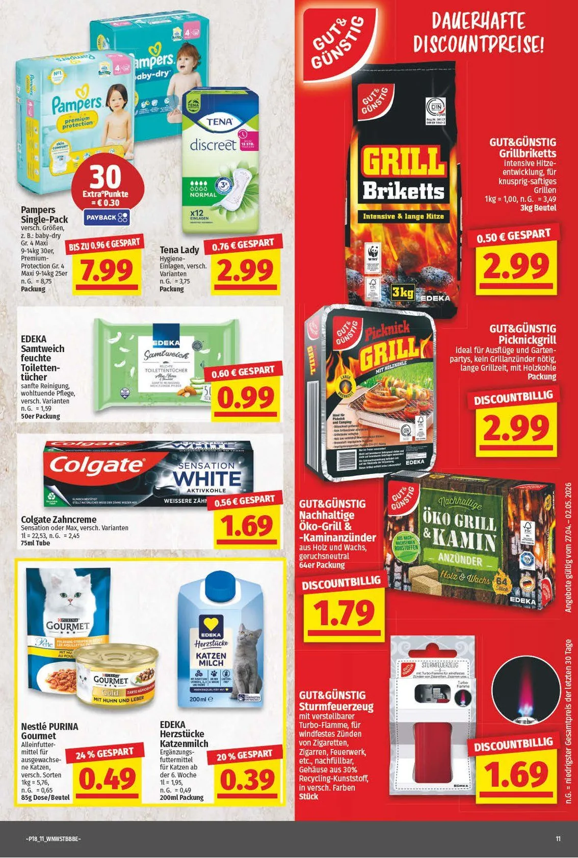  Nah & Gut Prospekte von 27. April bis 2. Mai 2026 - Prospekt seite 11