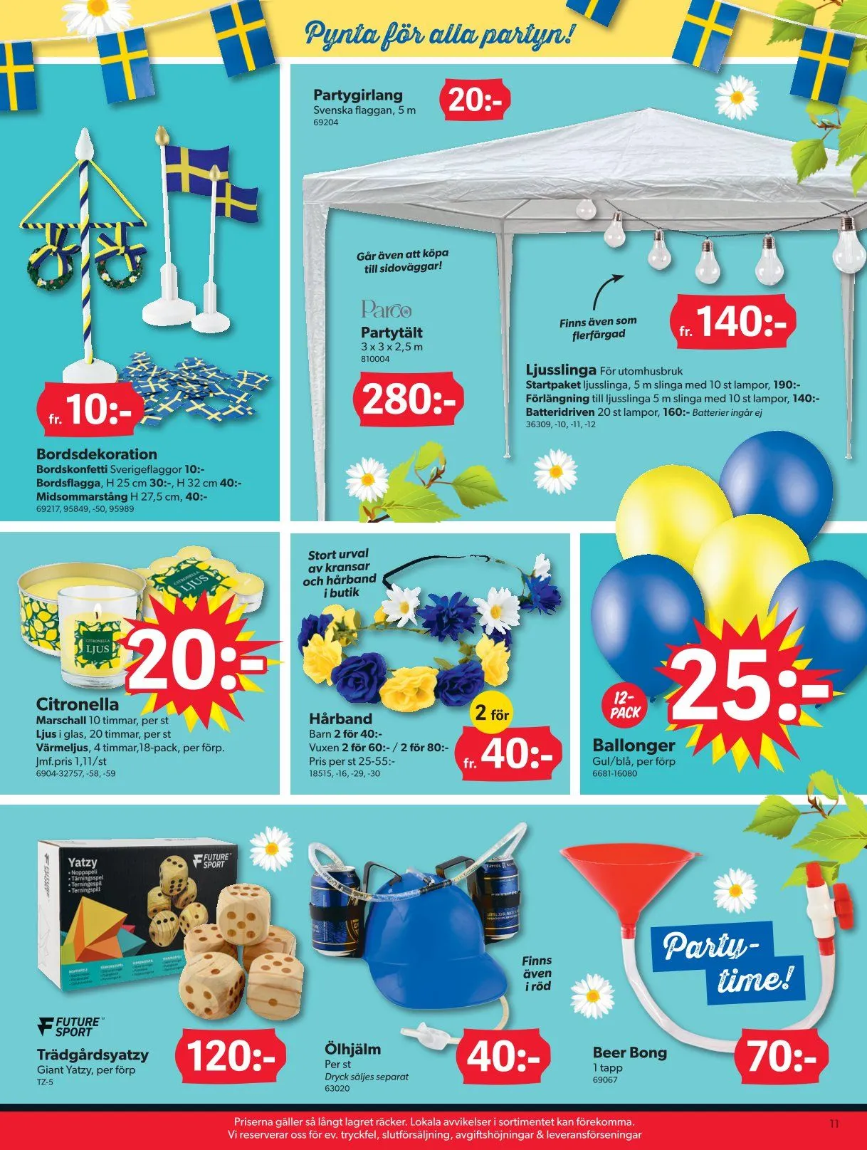 DollarStore erbjudanden från 16 juni till 4 juli 2025 - Reklamblad sidor 11