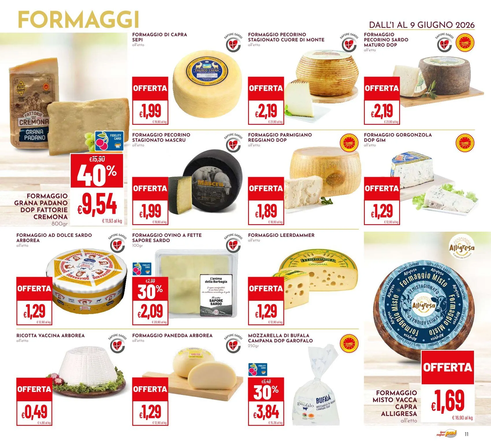 Volantini Pan da 1 giugno a 9 giugno di 2026 - Pagina del volantino 11