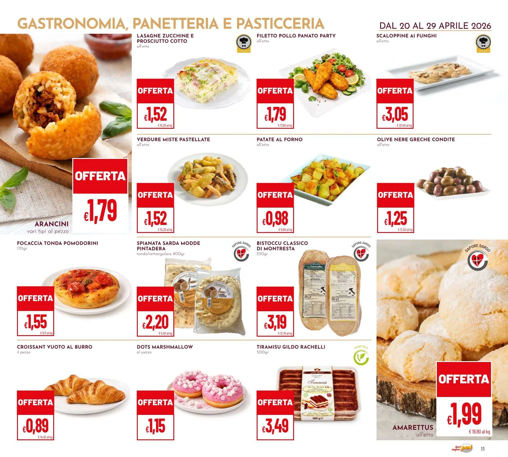 Volantini Pan da 20 aprile a 29 aprile di 2026 - Pagina del volantino 11