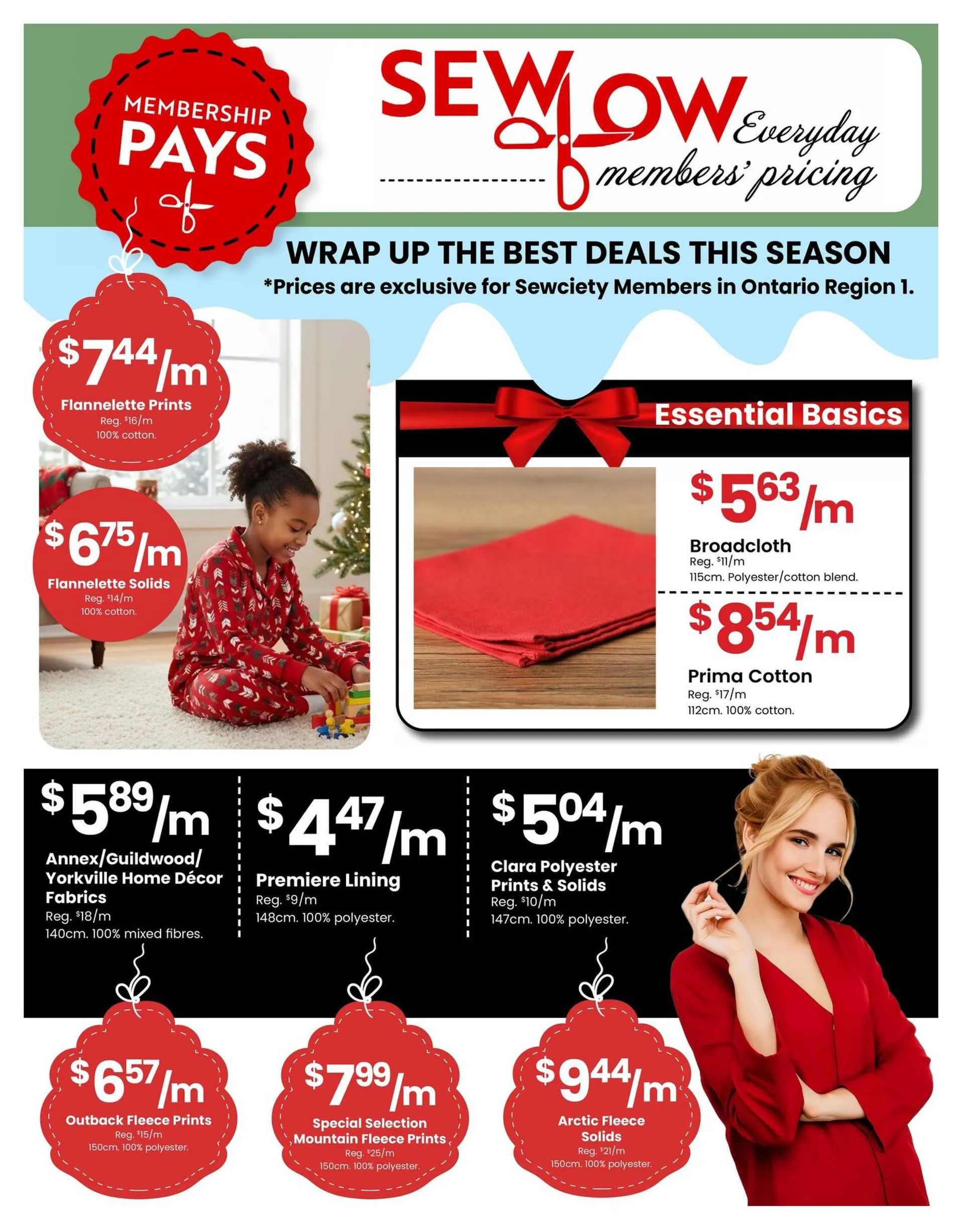 Fabricland Sales from December 1 to December 31 2025 - flyer page 11